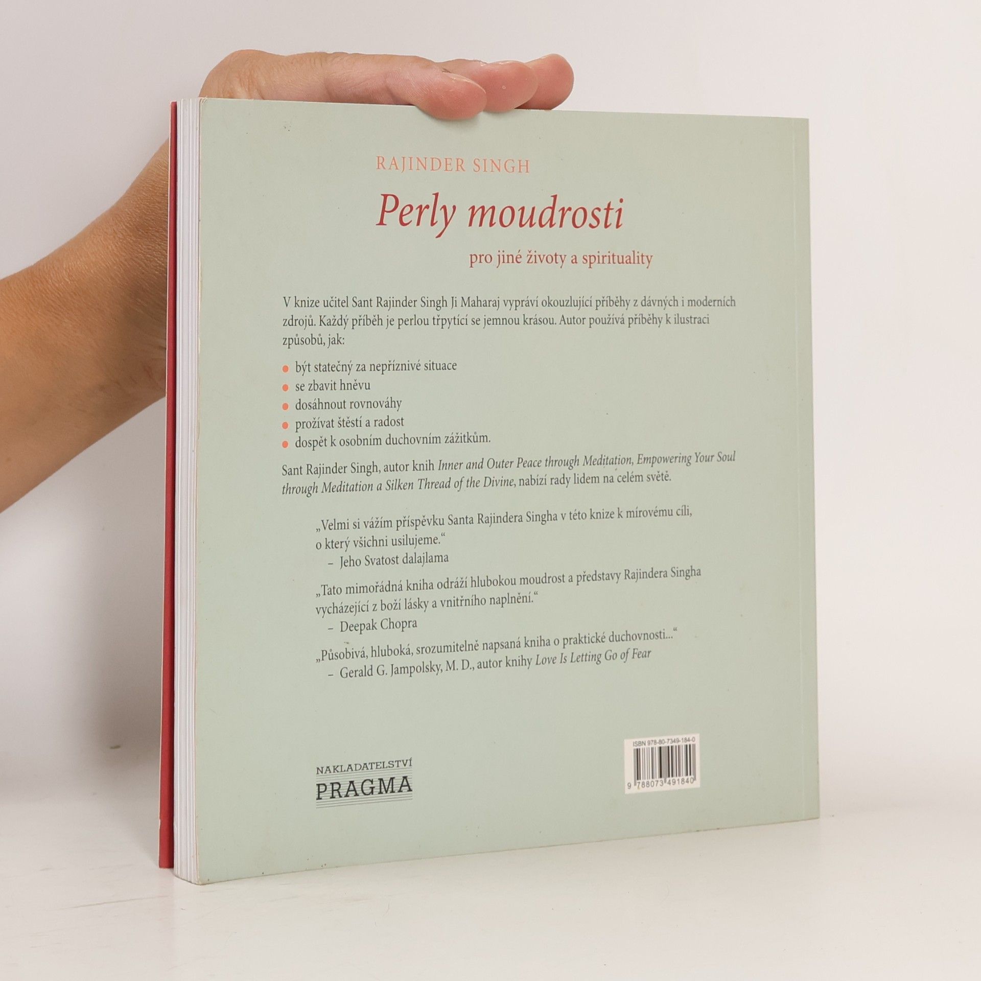 svatý Rajinder Singh Perly moudrosti pro jiné životy a spirituality