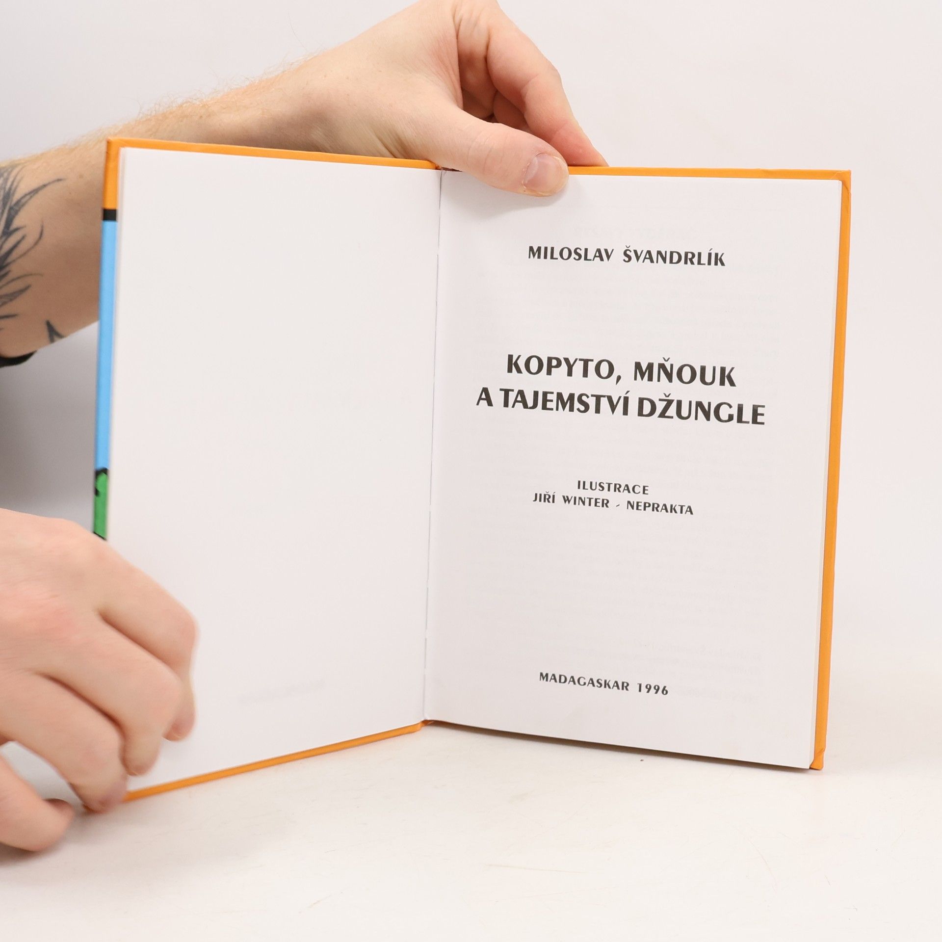Miloslav Švandrlík Kopyto, Mňouk a tajemství džungle