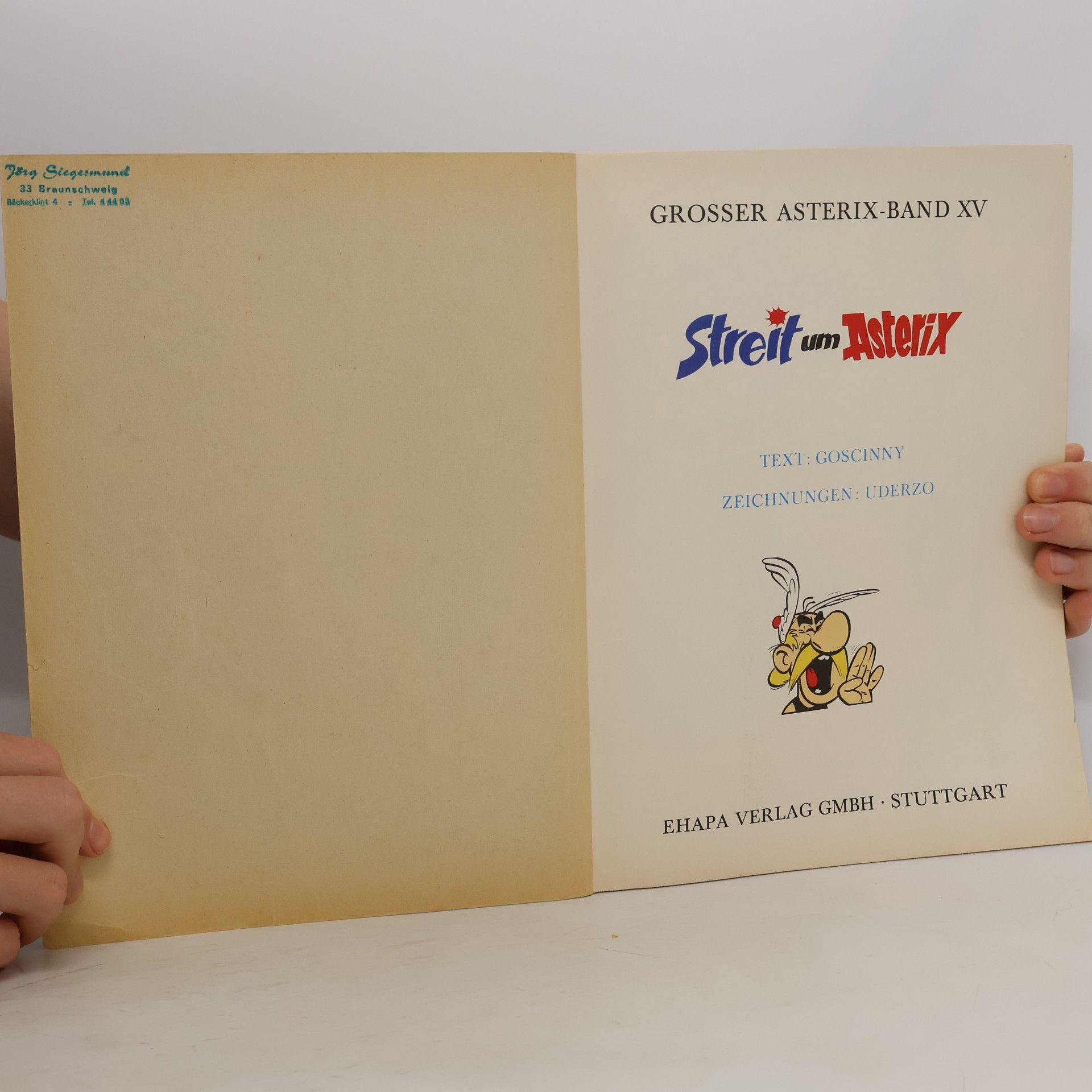 Various authors Streit um Asterix