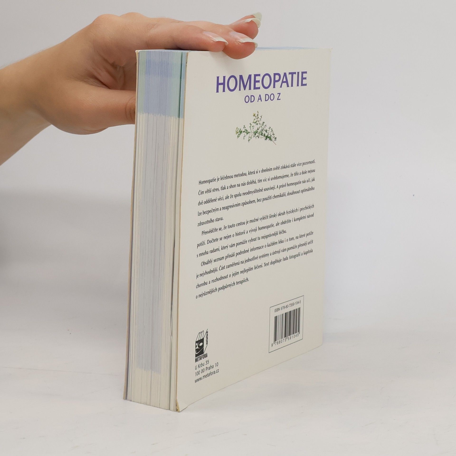 Ambika Wauters Homeopatie od A do Z: Všechno, co chcete vědět o této léčebné metodě
