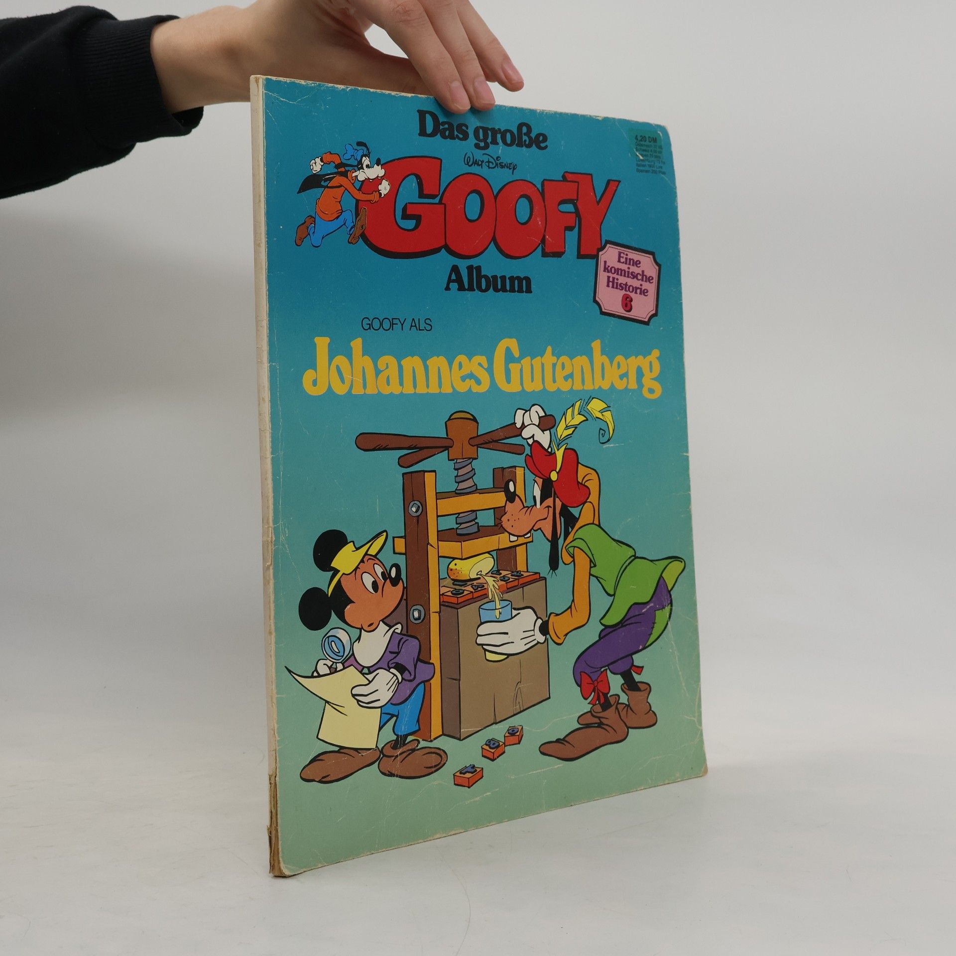Michael Czernich Das große Goofy Album 6. Johannes Gutenberg