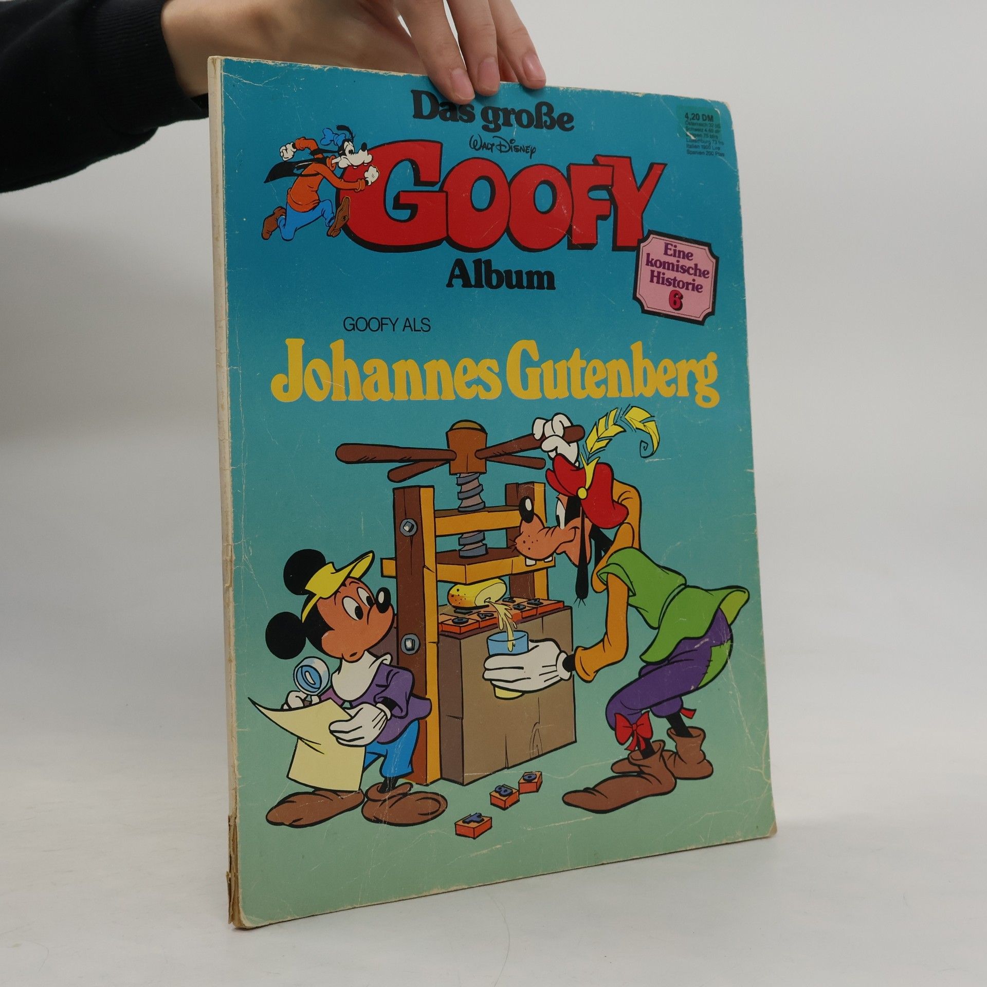 Michael Czernich Das große Goofy Album 6. Johannes Gutenberg