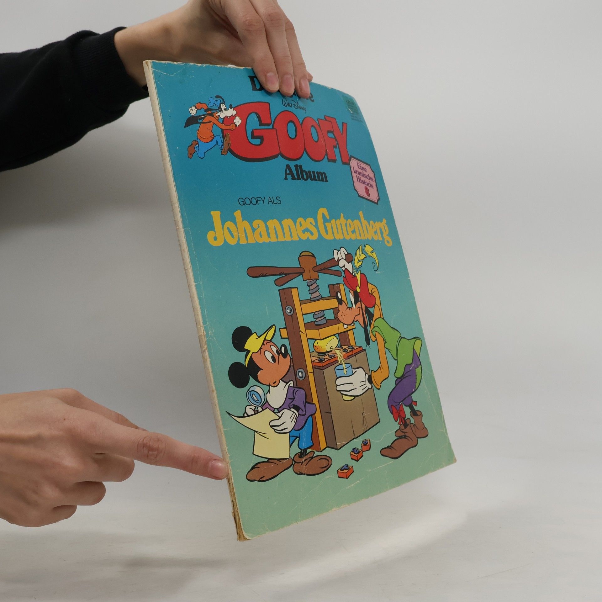 Michael Czernich Das große Goofy Album 6. Johannes Gutenberg