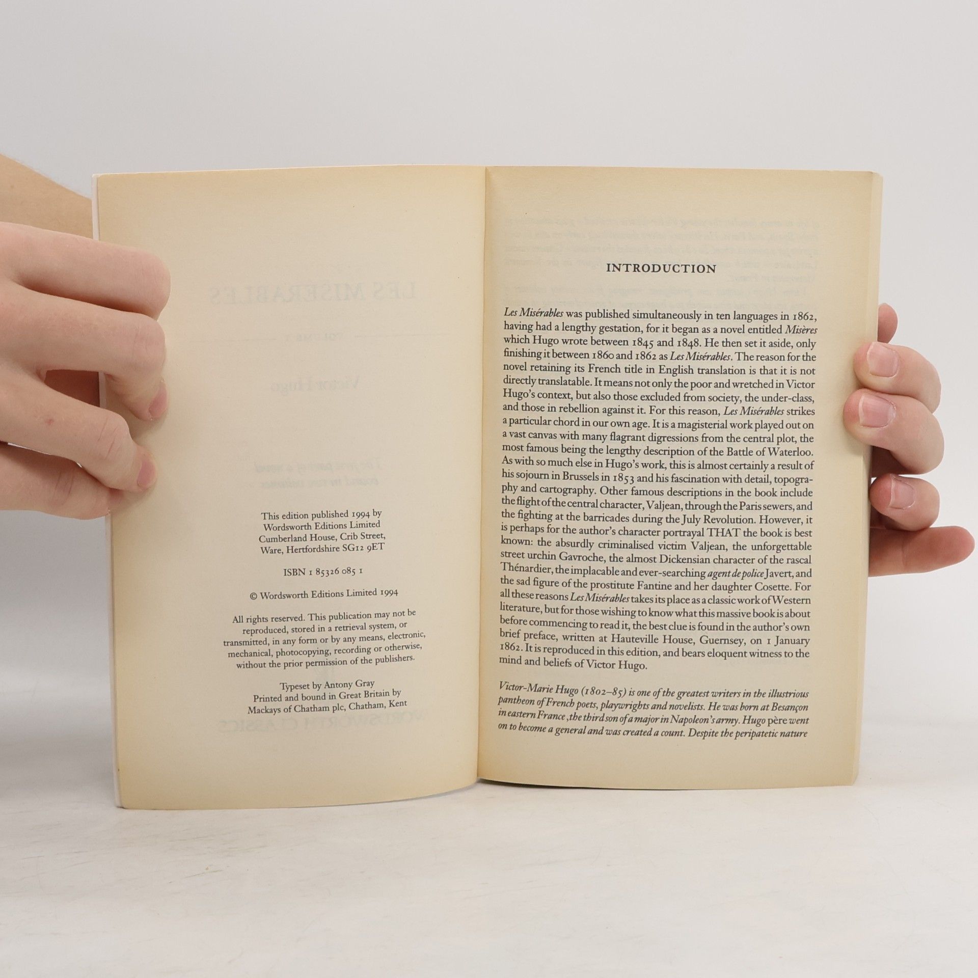 Victor Hugo Les Misérables