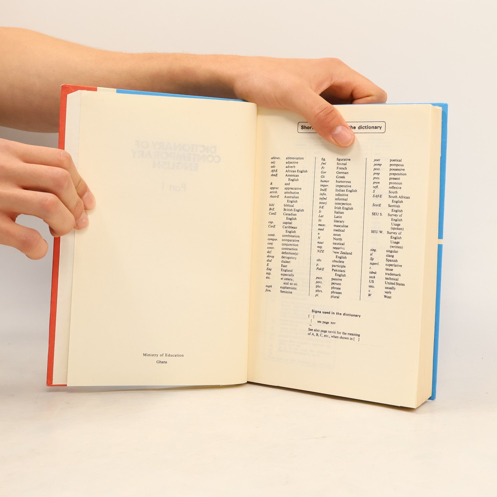 Collectif d'auteurs Dictionary of Contemporary English. Part I