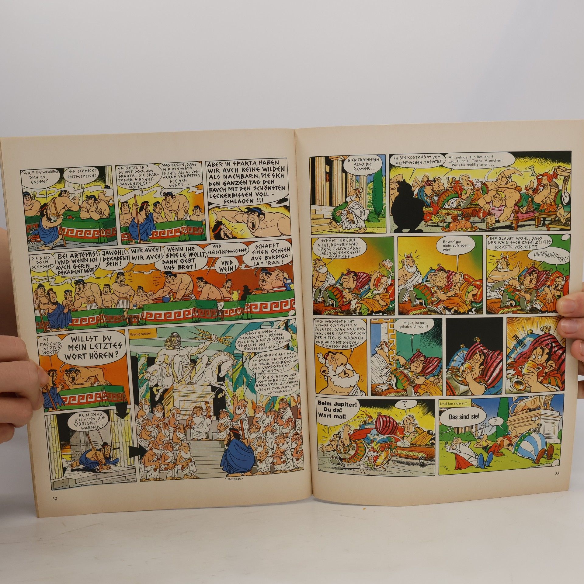 Albert Underzo Asterix bei den Olympischen Spielen