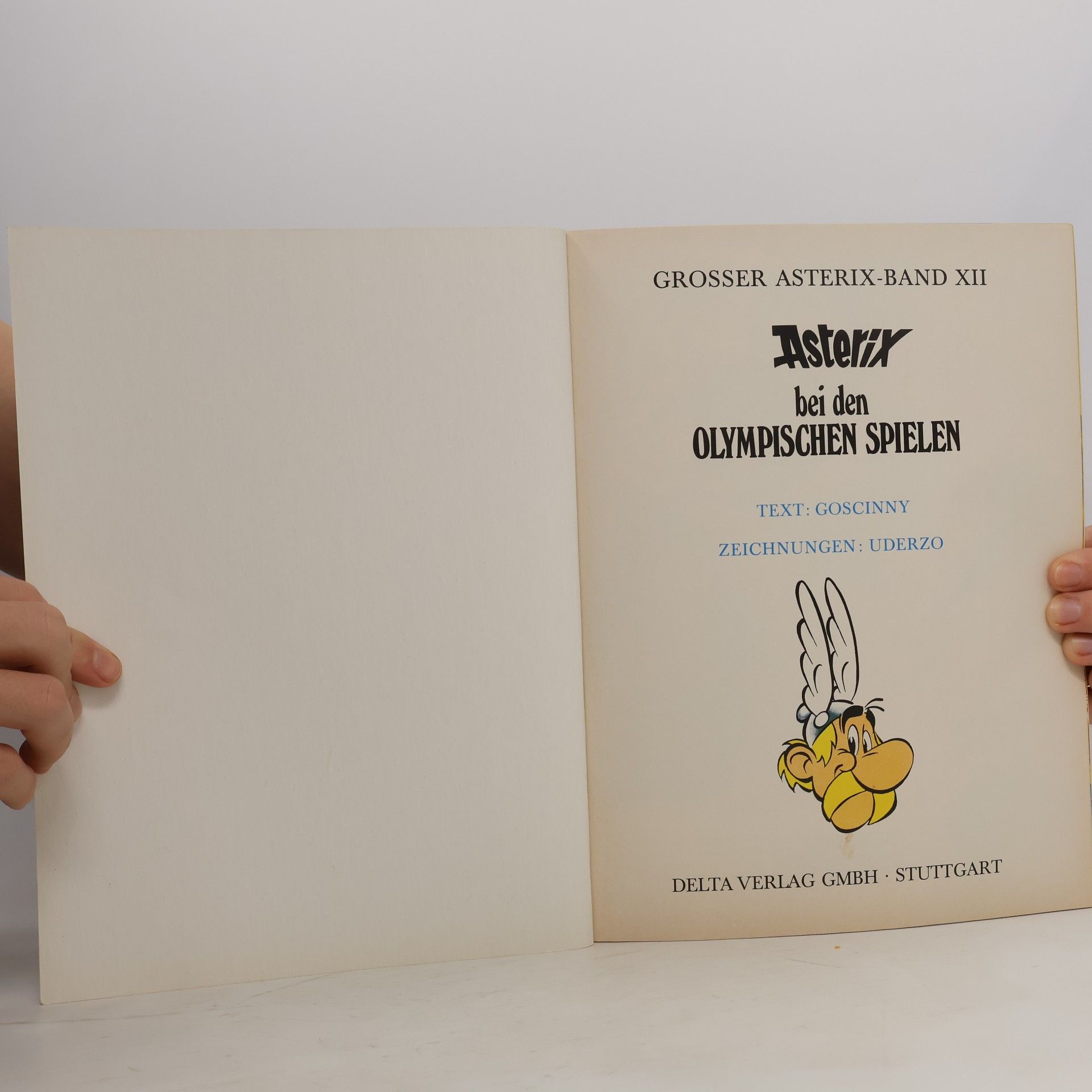 Albert Underzo Asterix bei den Olympischen Spielen