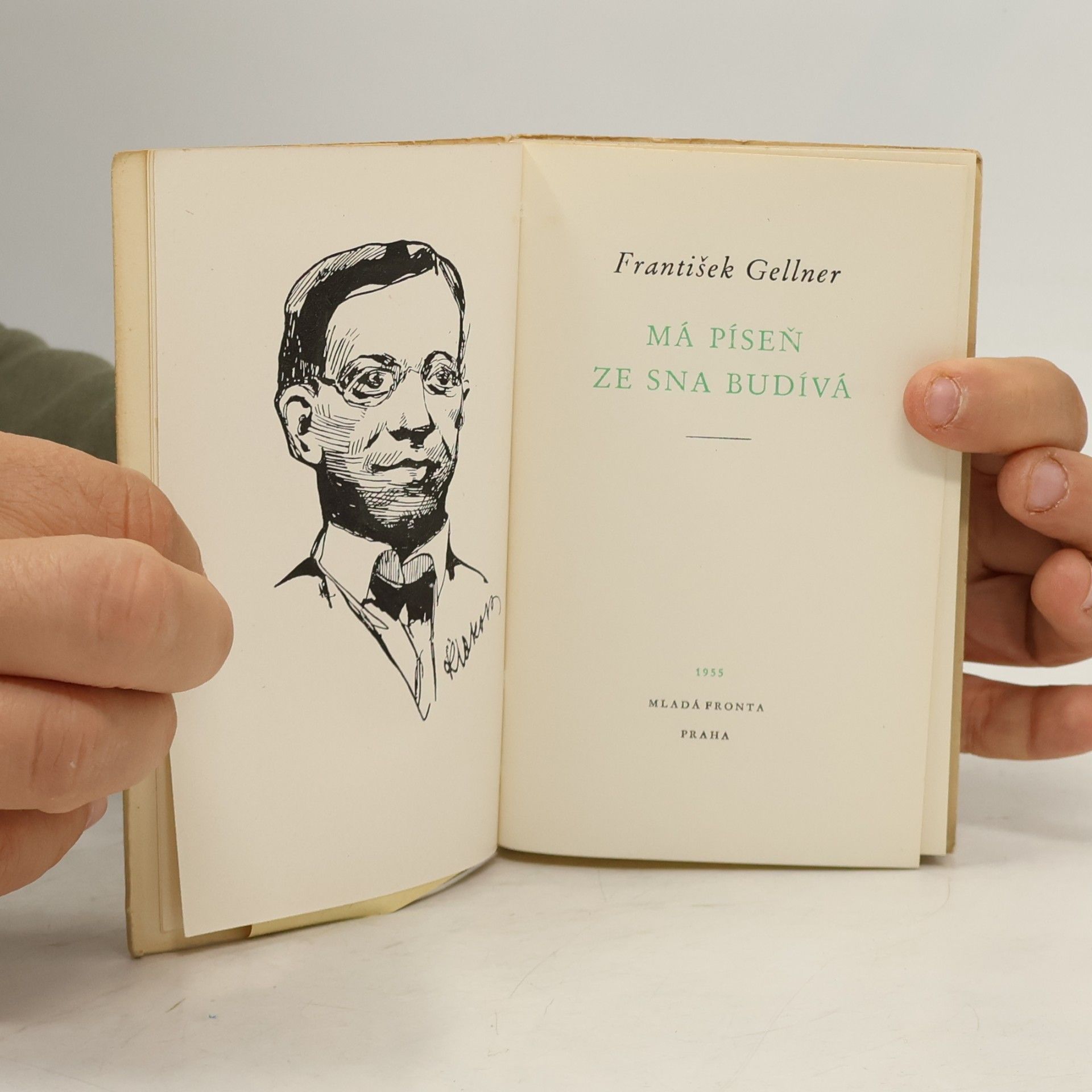 František Gellner Má píseň ze sna budívá