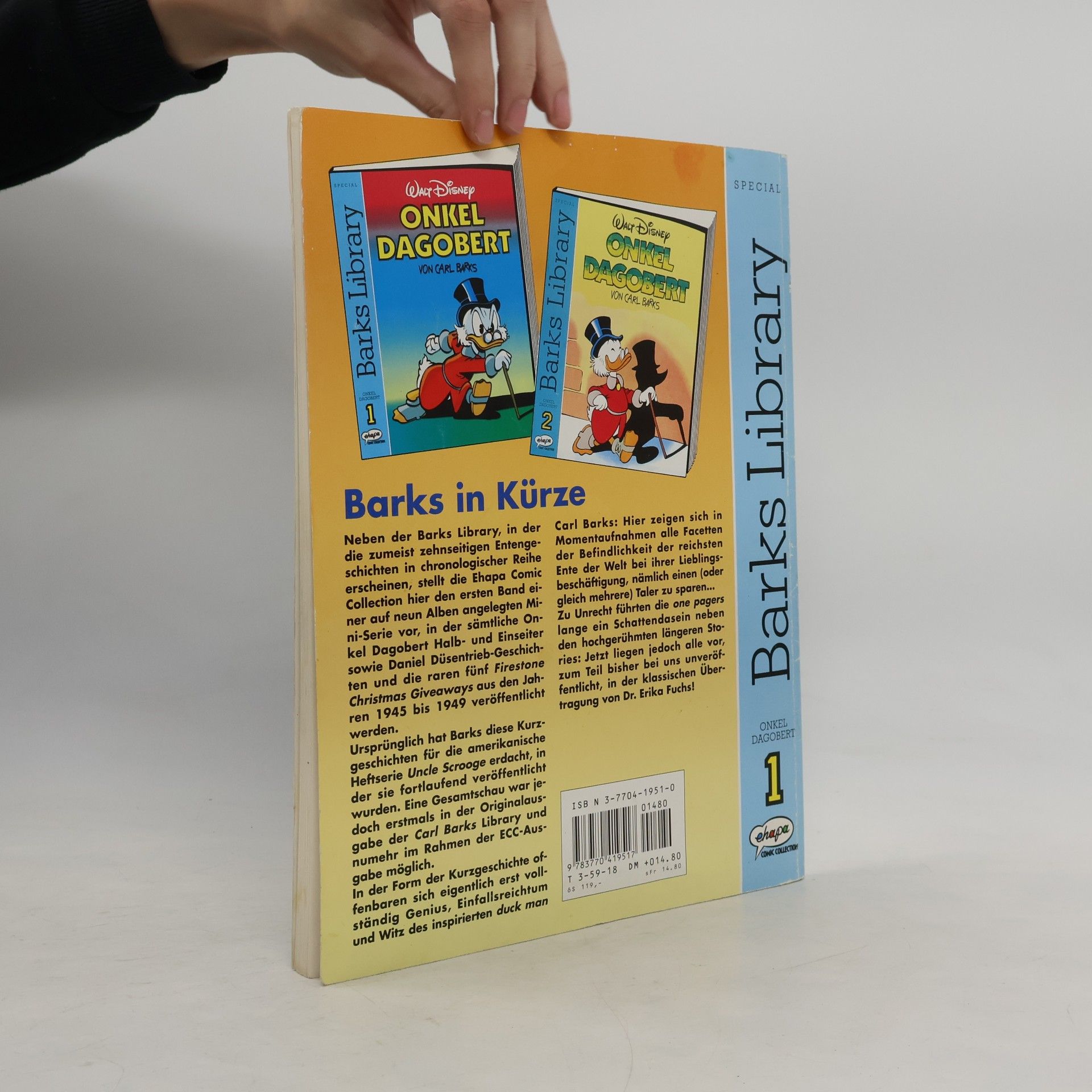 Carl Barks Barks Library Special - 1: Onkel Dagobert