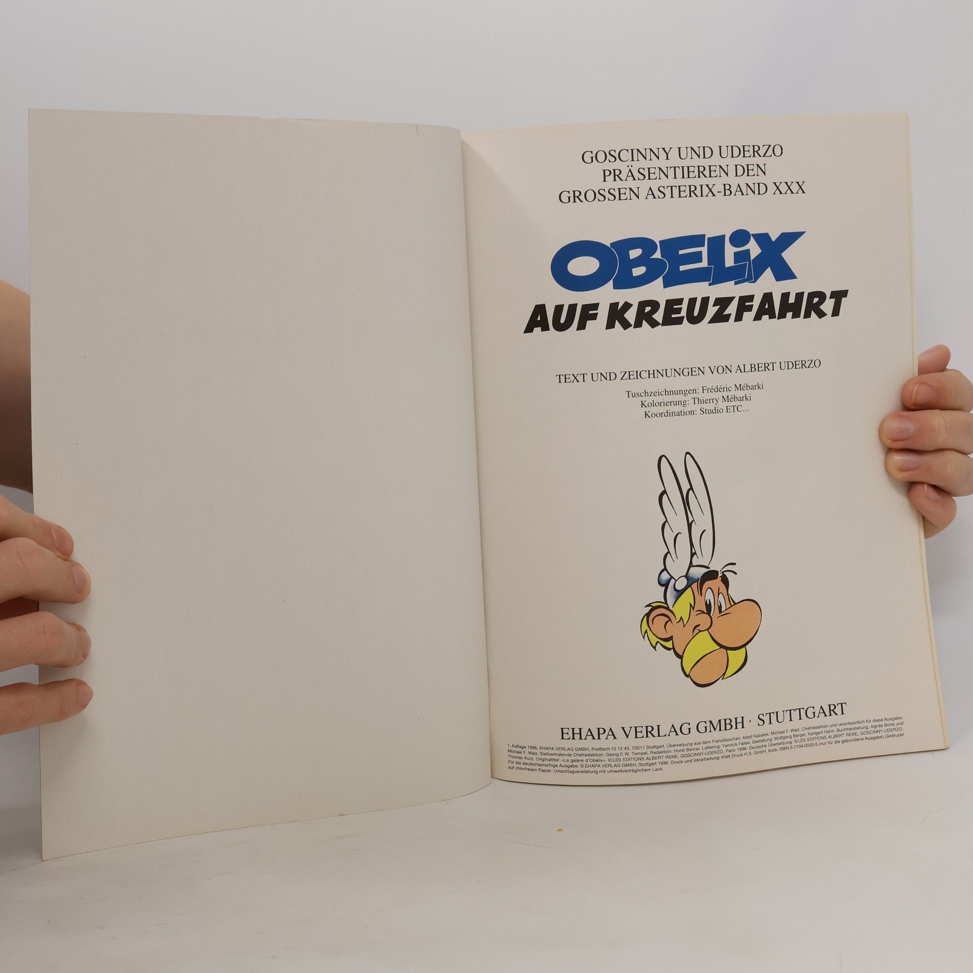 A. Uderzo Asterix XXX. Obelix auf Kreuzfahrt