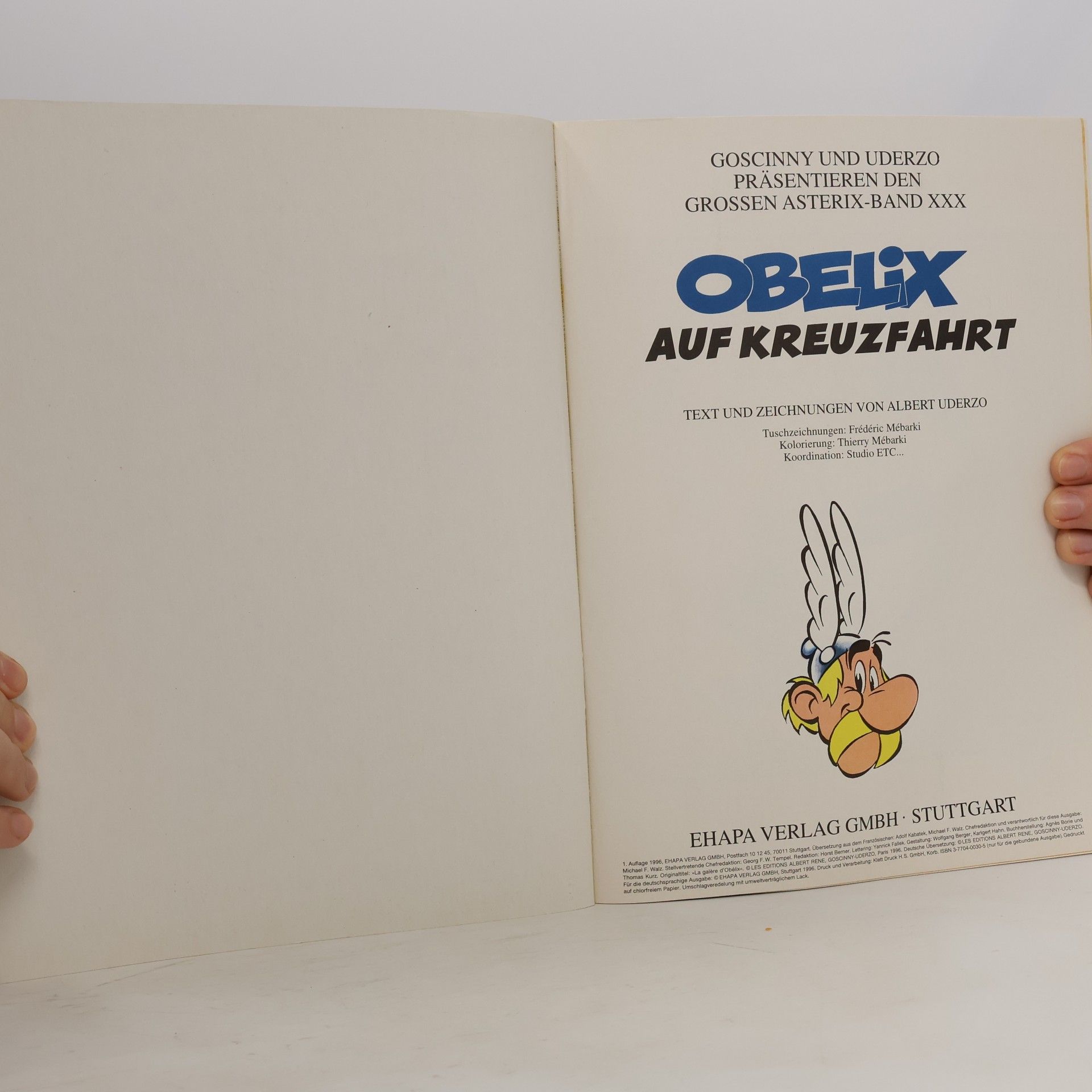 Albert Uderzo Asterix. Obelix auf Kreuzfahrt