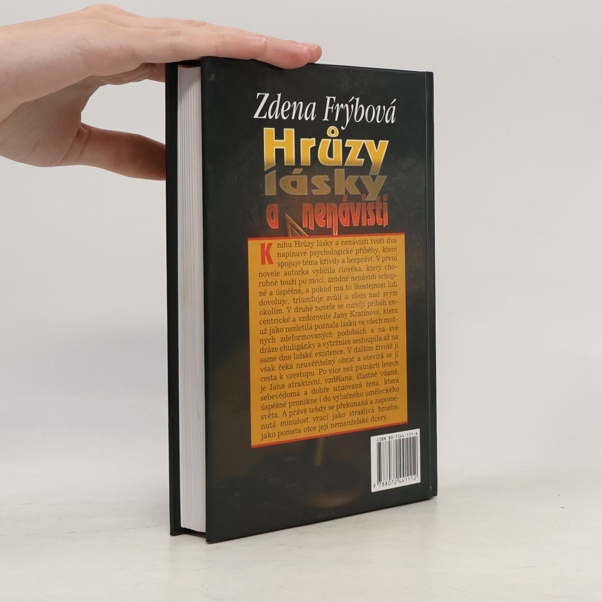 Zdena Frýbová Hrůzy lásky a nenávisti