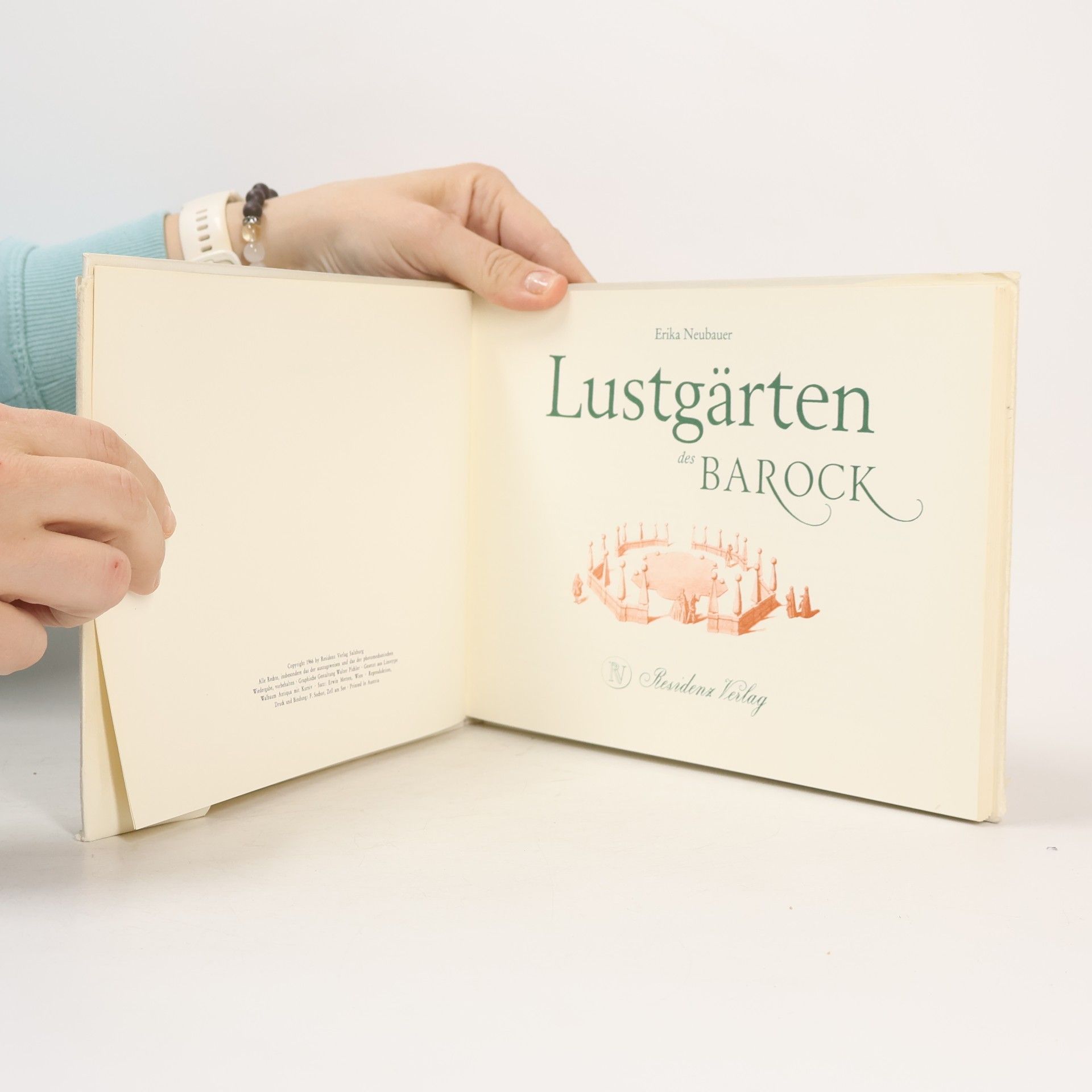 Erika Neubauer Lustgärten des Barock