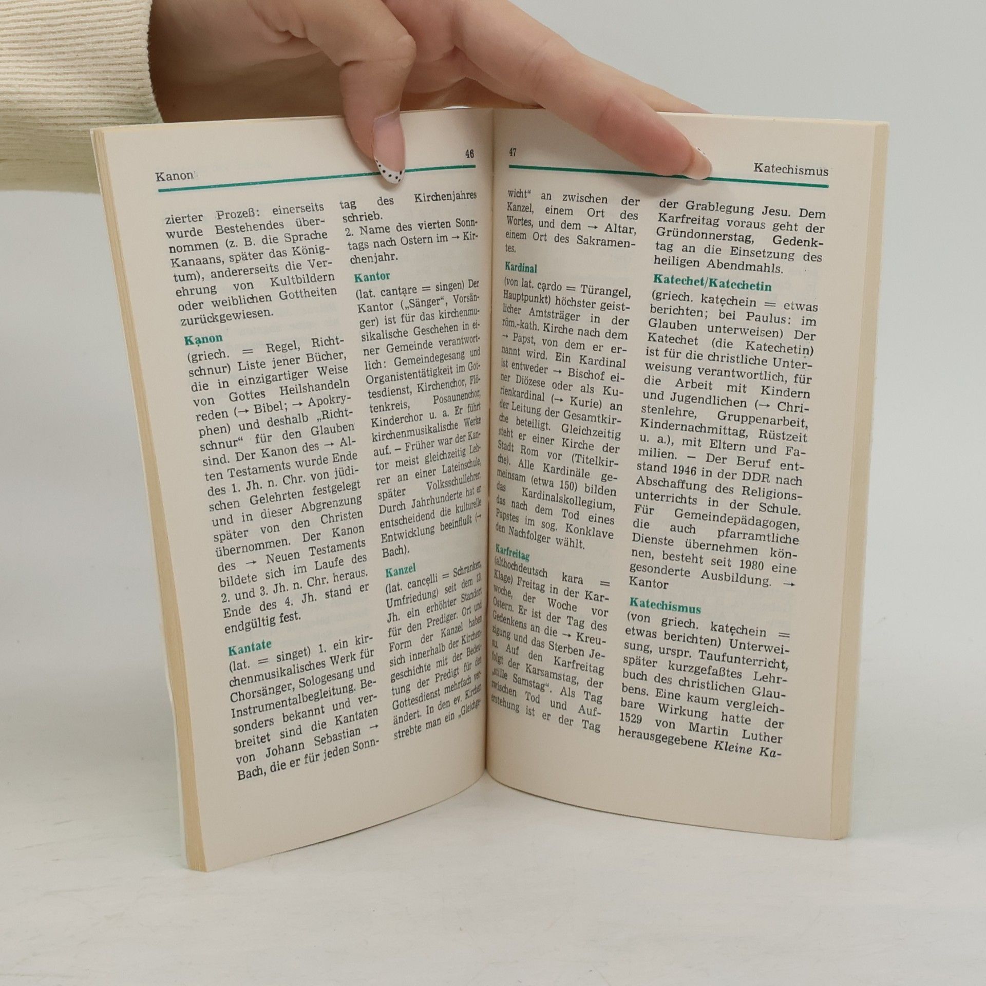 Taschenlexikon für Konfirmanden,