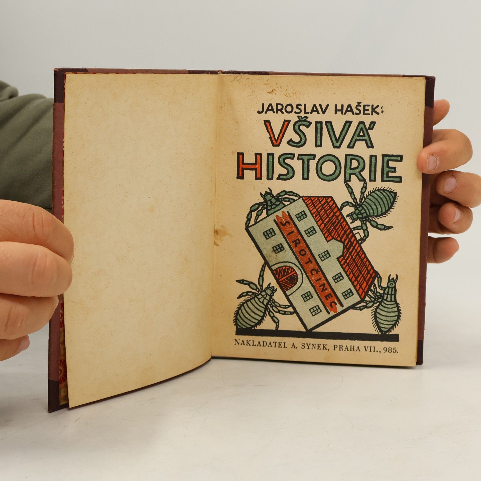 Jaroslav Hašek Všivá historie