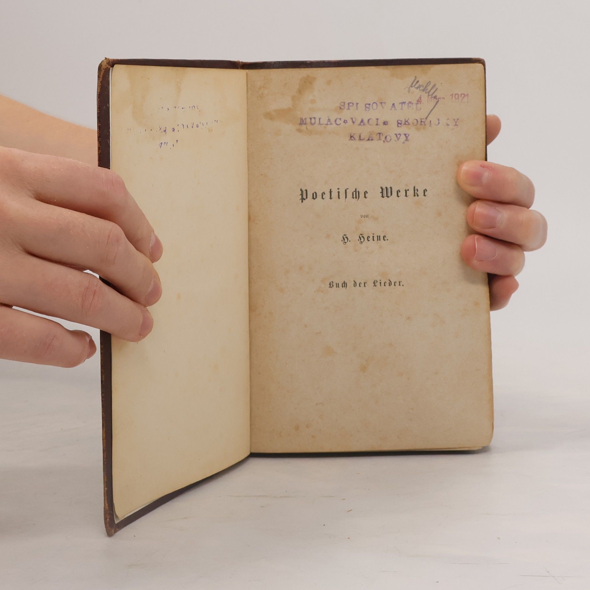 Heinrich Heine Poetische Werke