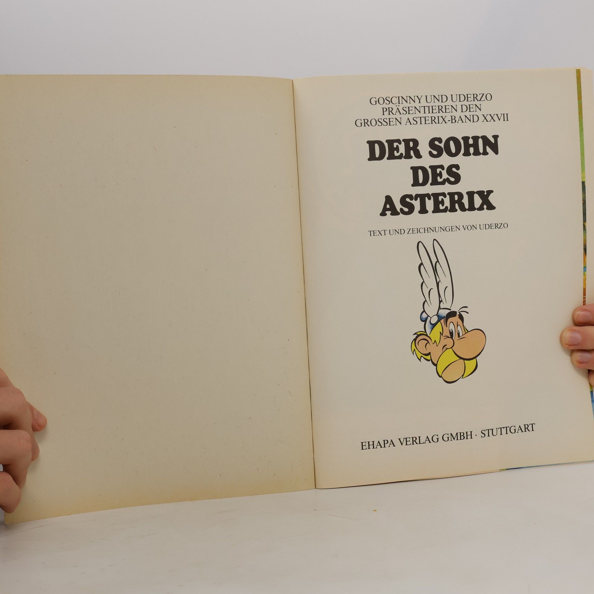 Albert Uderzo Asterix XXVII. Der Sohn des Asterix
