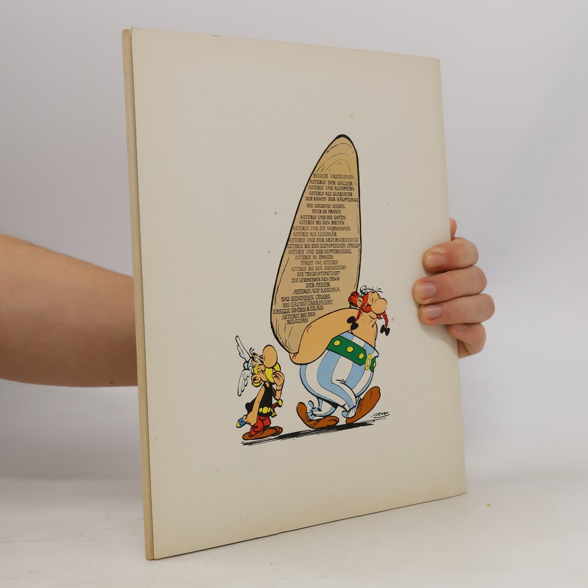 Albert Uderzo Grosser Asterix- Band XXIV. Asterix bei den Belgiern