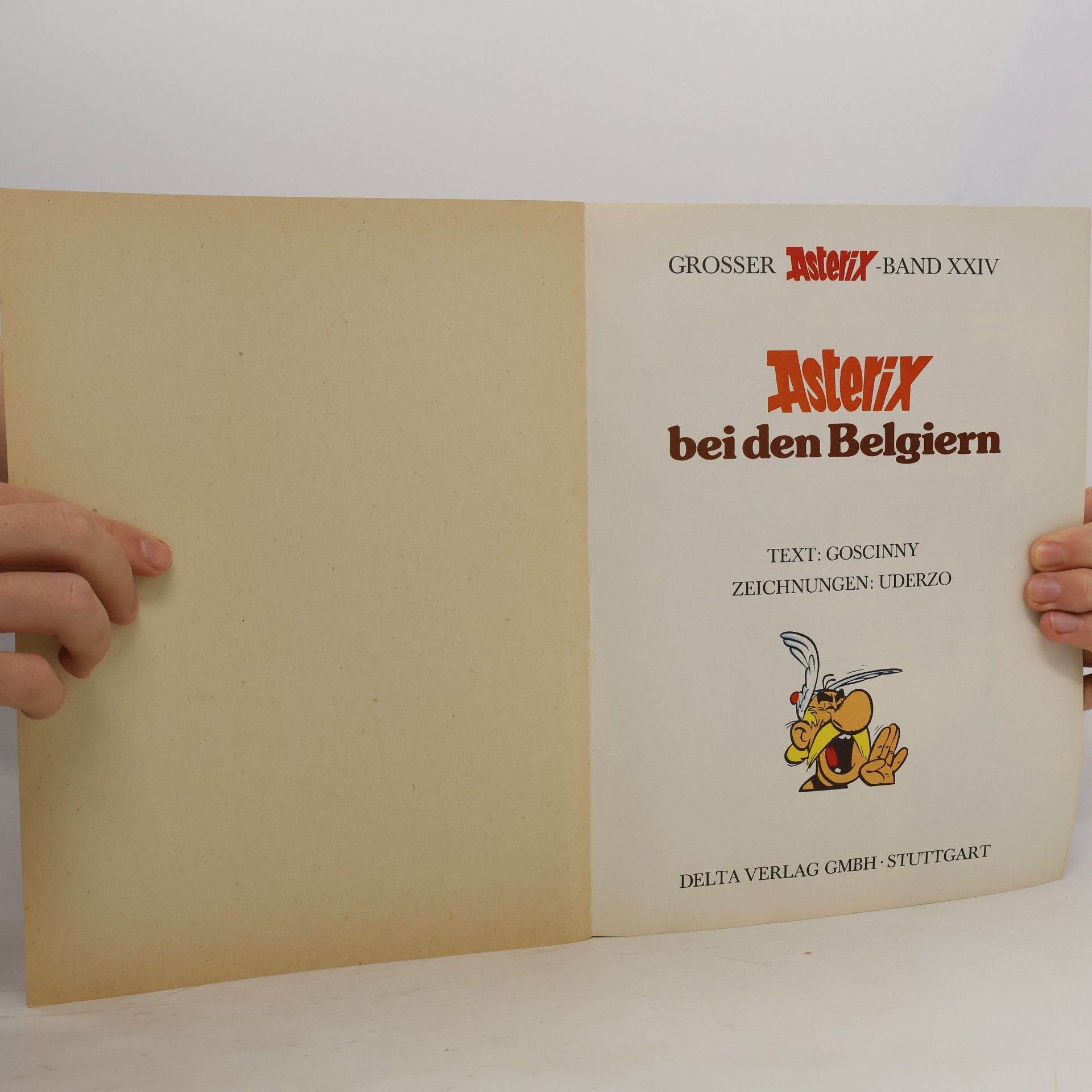 Albert Uderzo Grosser Asterix- Band XXIV. Asterix bei den Belgiern