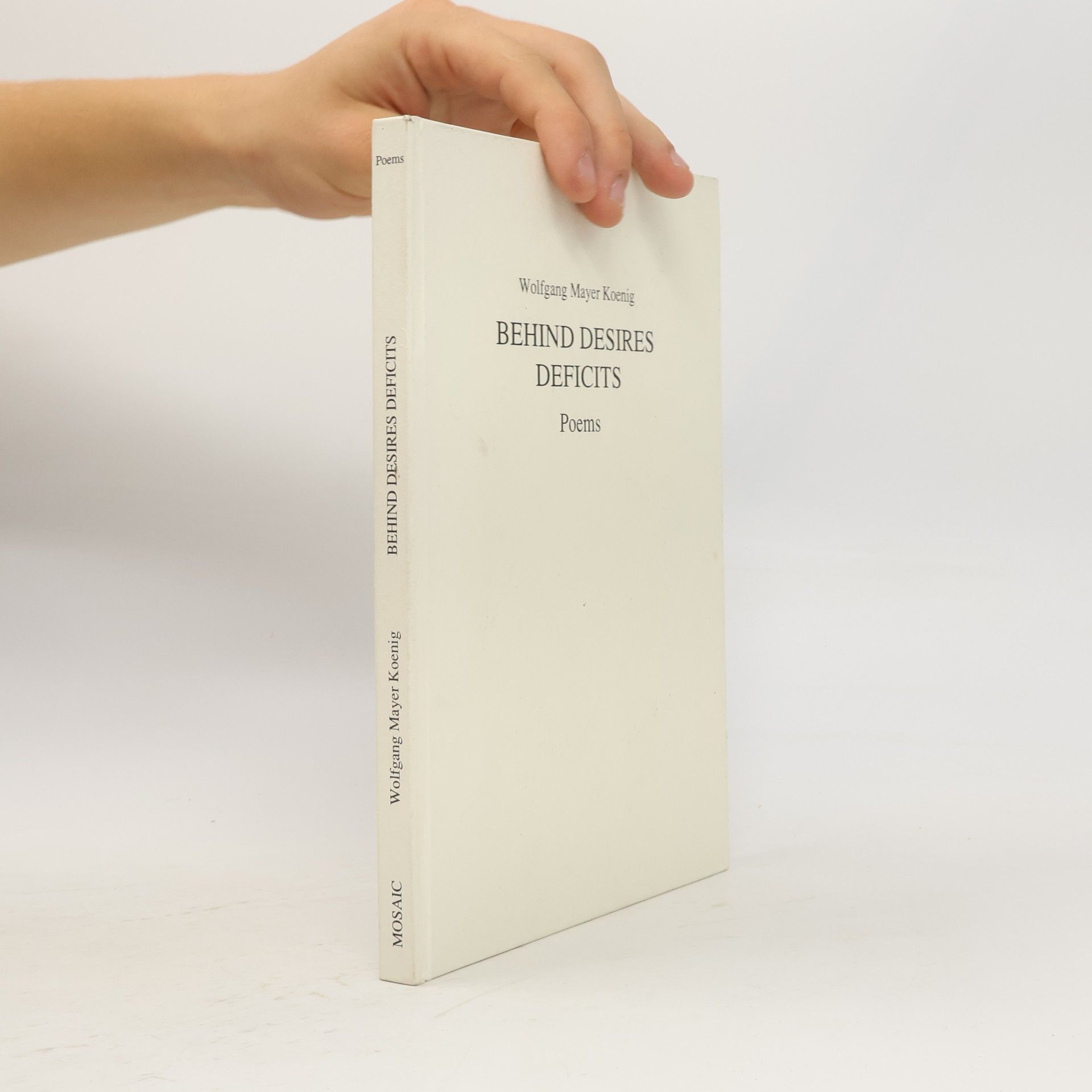 Wolfgang Mayer Behind Desires Deficits