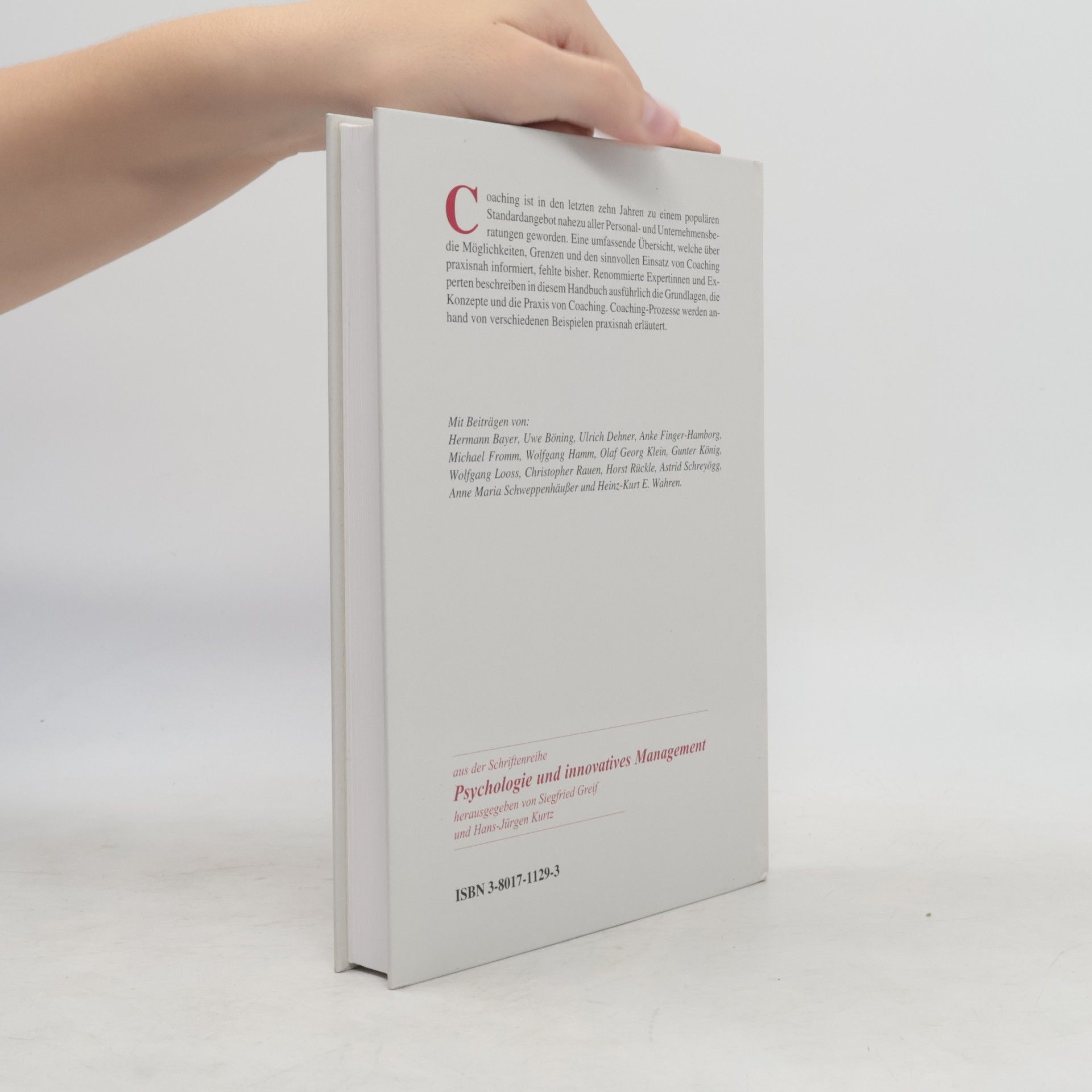 Christopher Rauen Handbuch Coaching