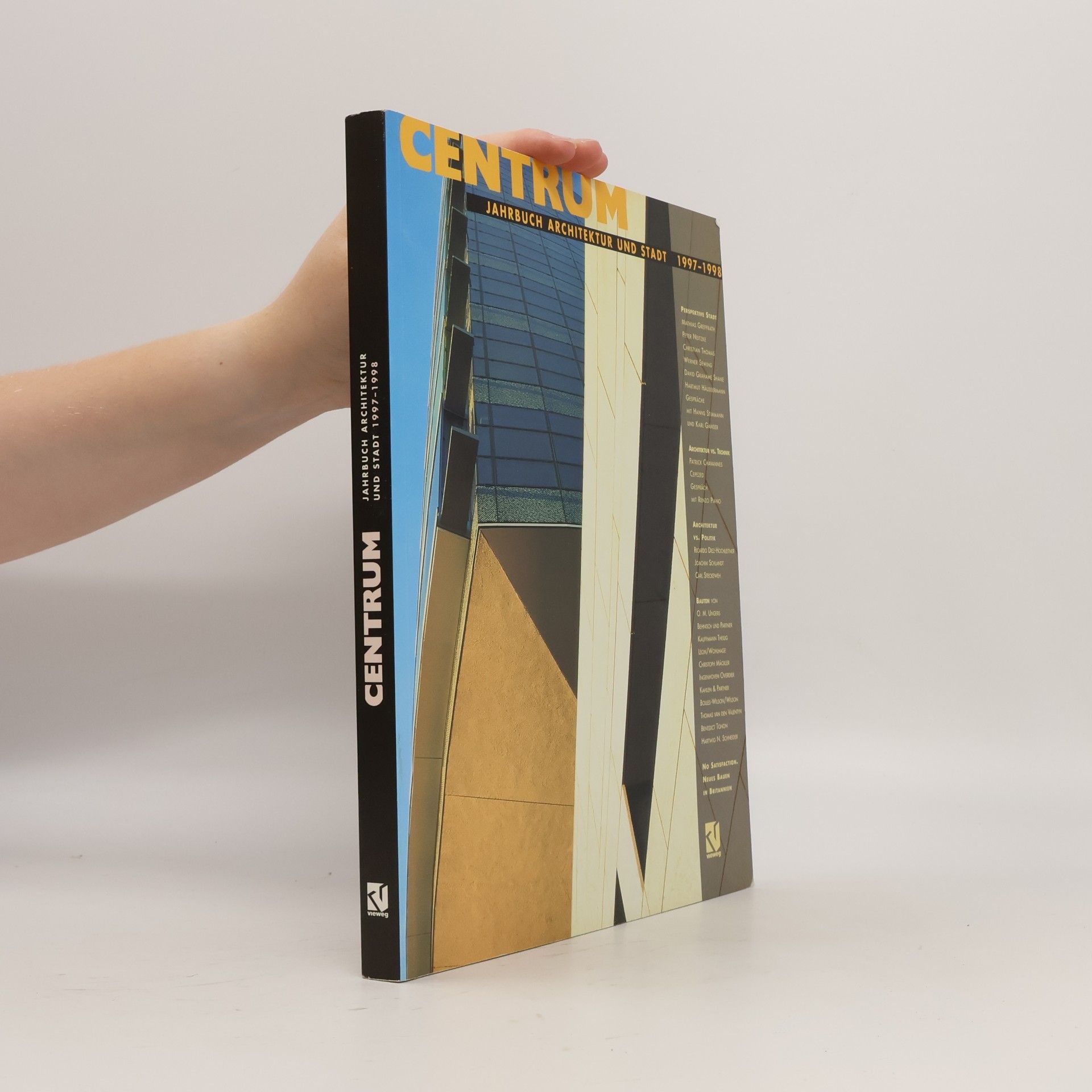 Centrum. Jahrbuch Architektur und Stadt 1997-1998