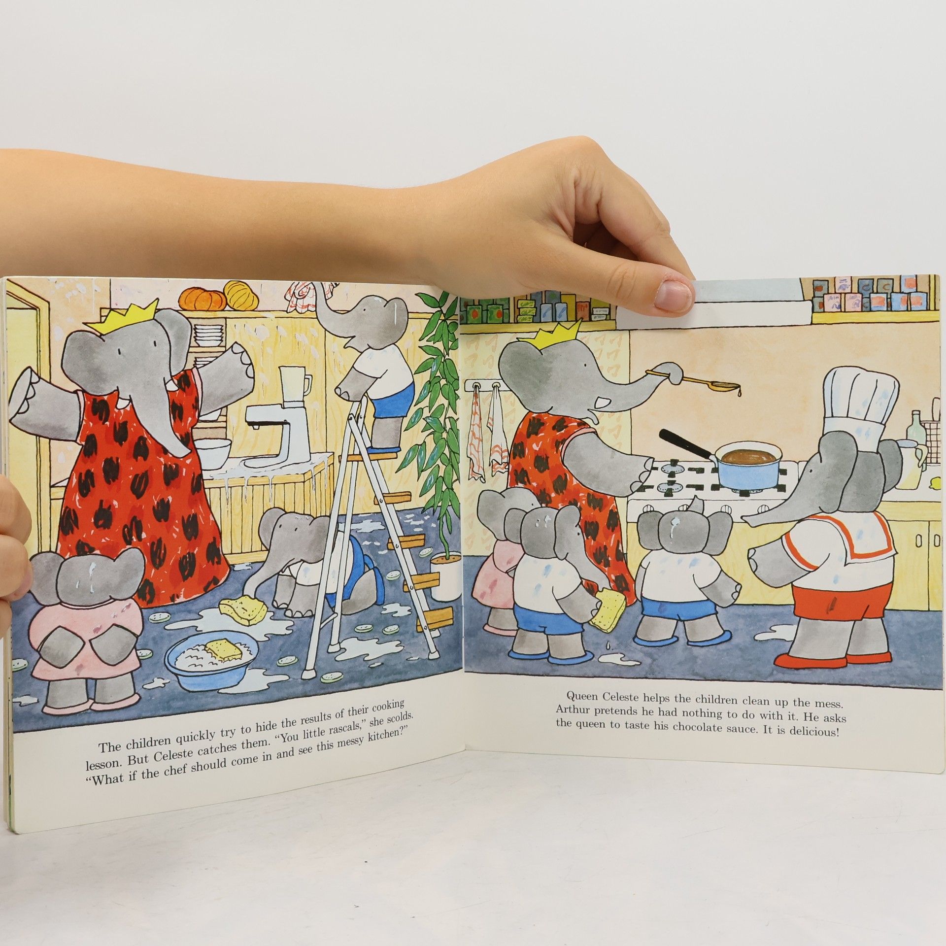 Laurent de Brunhoff Babar Learns to Cook