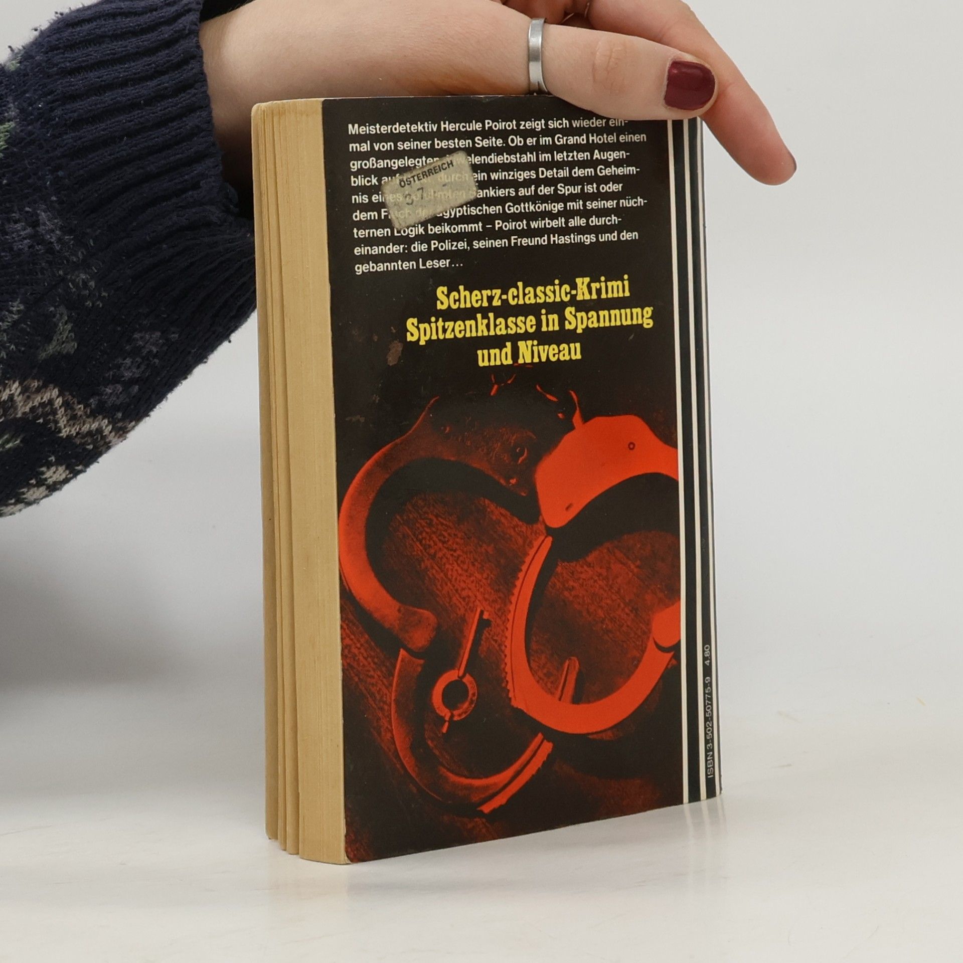 Agatha Christie Poirot rechnet ab