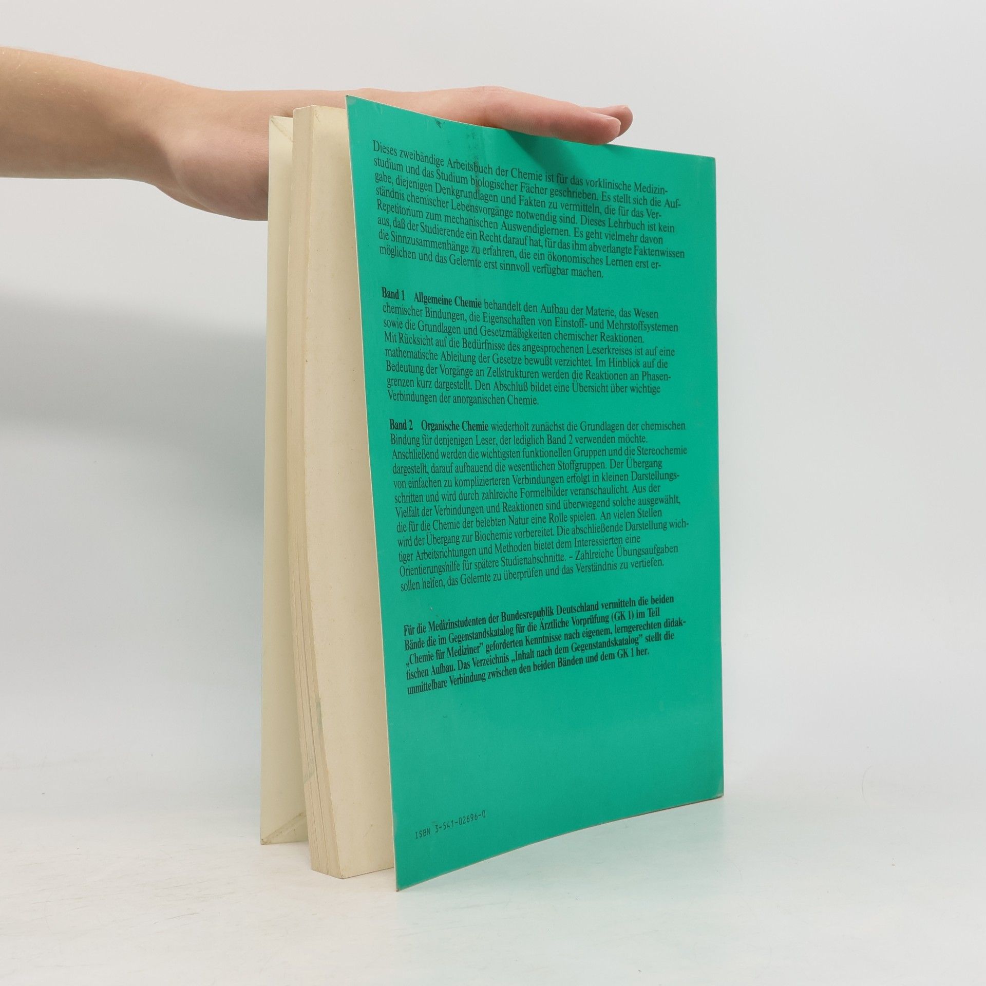Franz Seelich Arbeitsbuch Chemie für Mediziner und Biologen