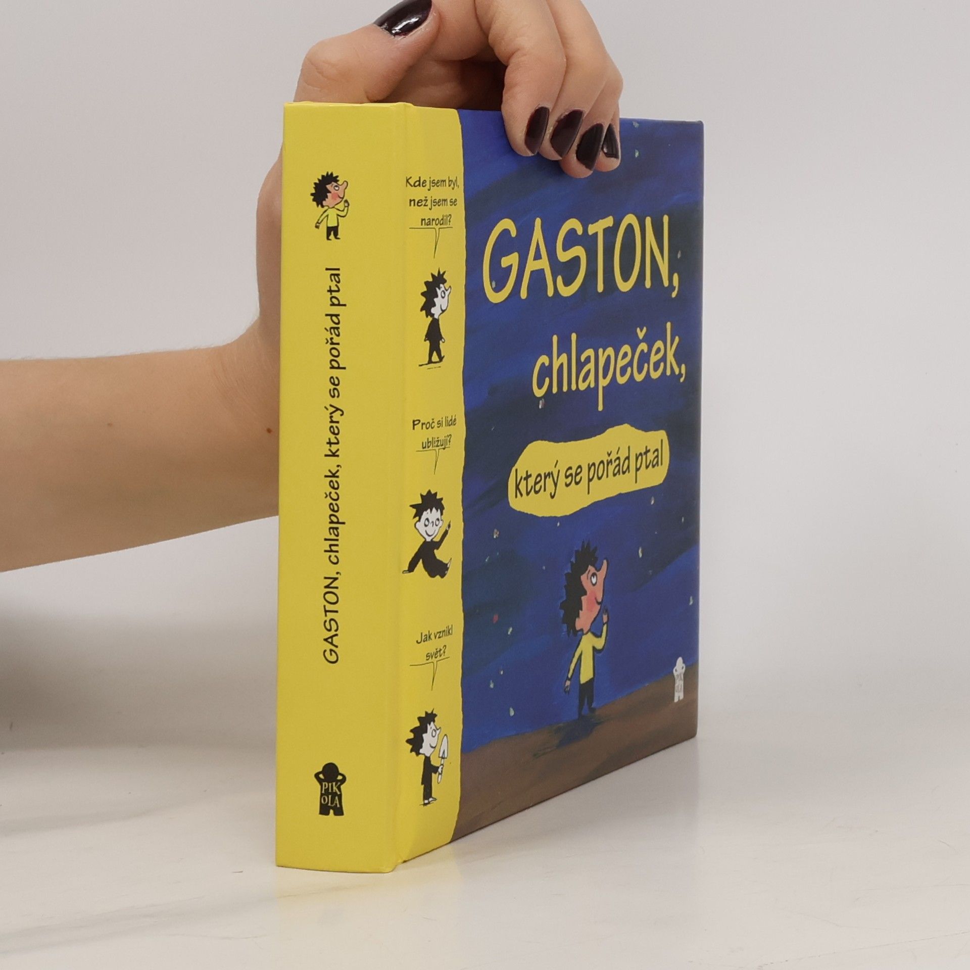 Catherine Proteaux Zuber Gaston, chlapeček, který se pořád ptal