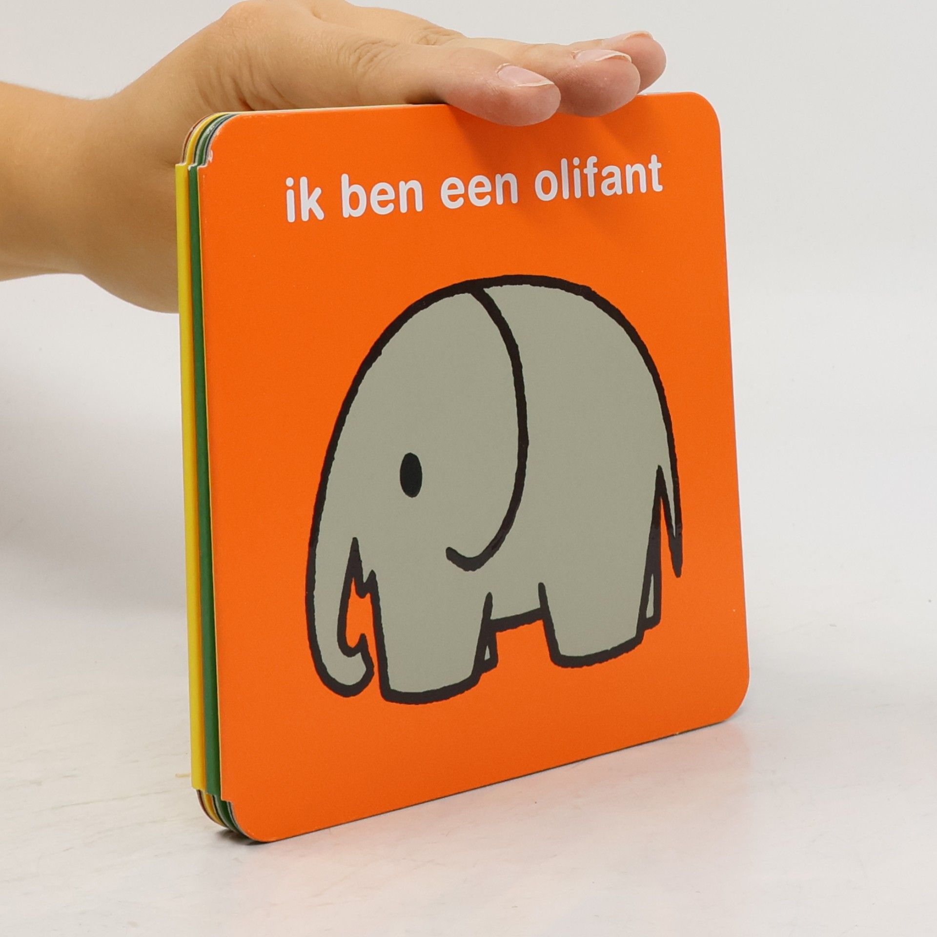 Kolektív autorov Ik ben een olifant: uitvouwboekje in slipcase