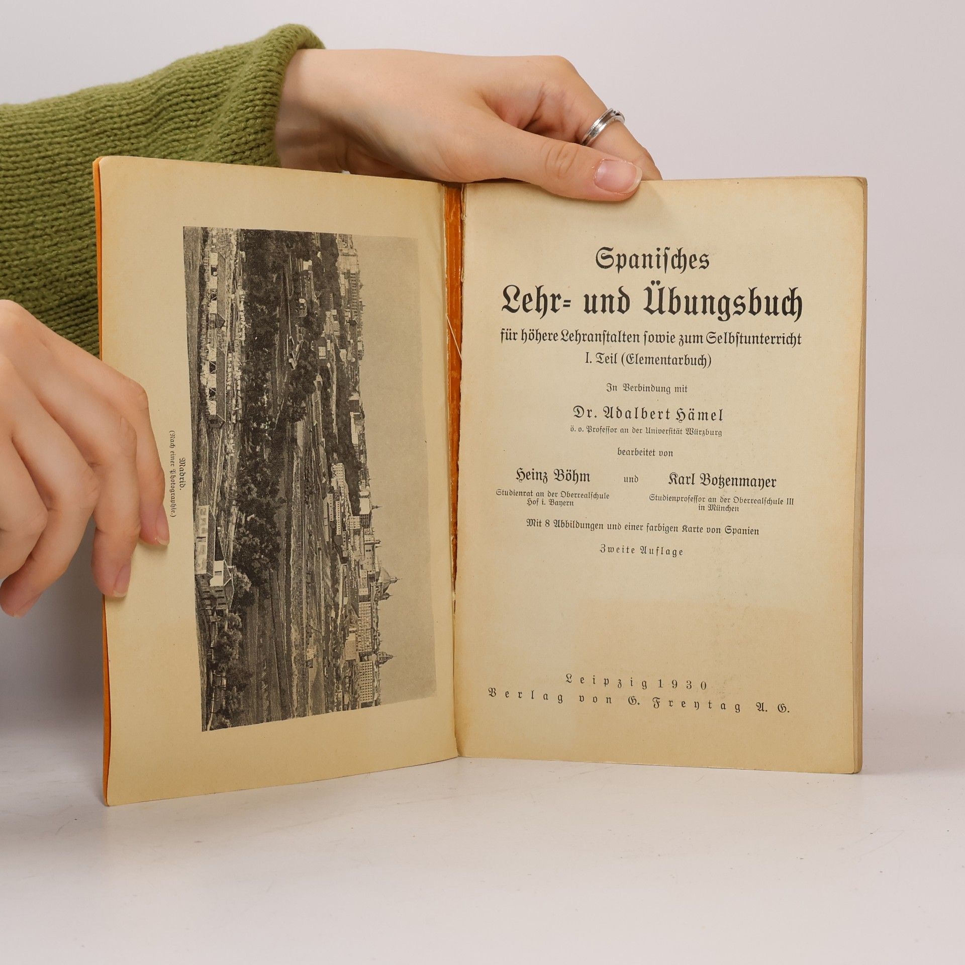 Adalbert Hämel Spanisches Lehr- und Übungsbuch 1