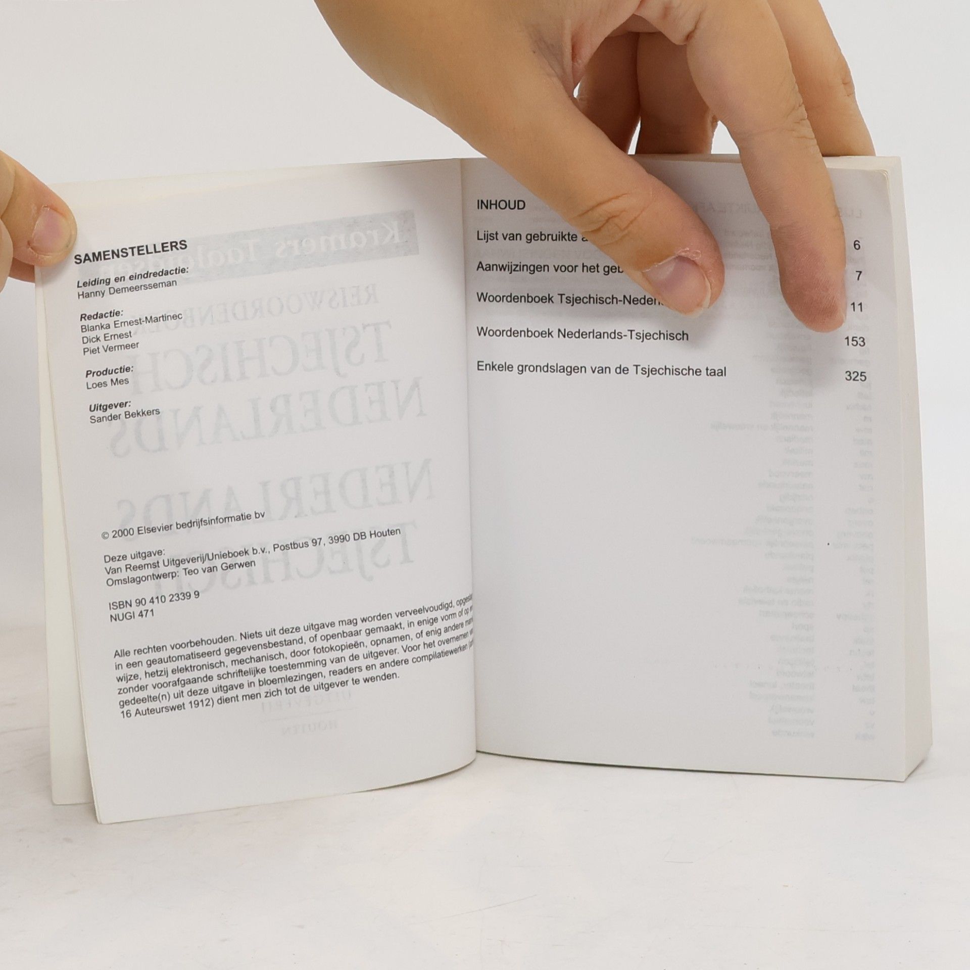 Hanny Demeersseman Reiswoordenboek Tsjechisch-Nederlands / Nederlands-Tsjechisch