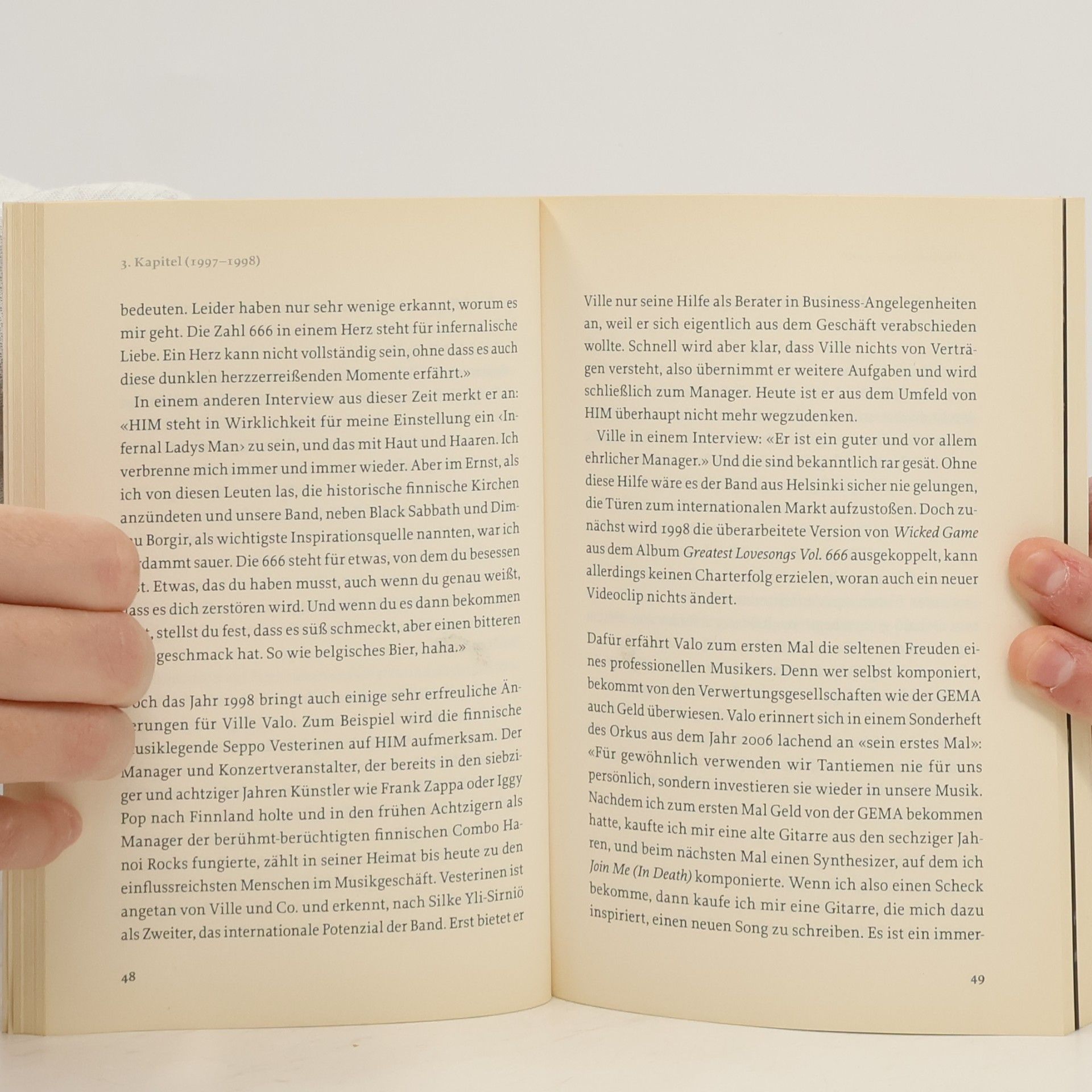 Marc Halupczok Die echte, inoffizielle, geheime Biografie von HIM