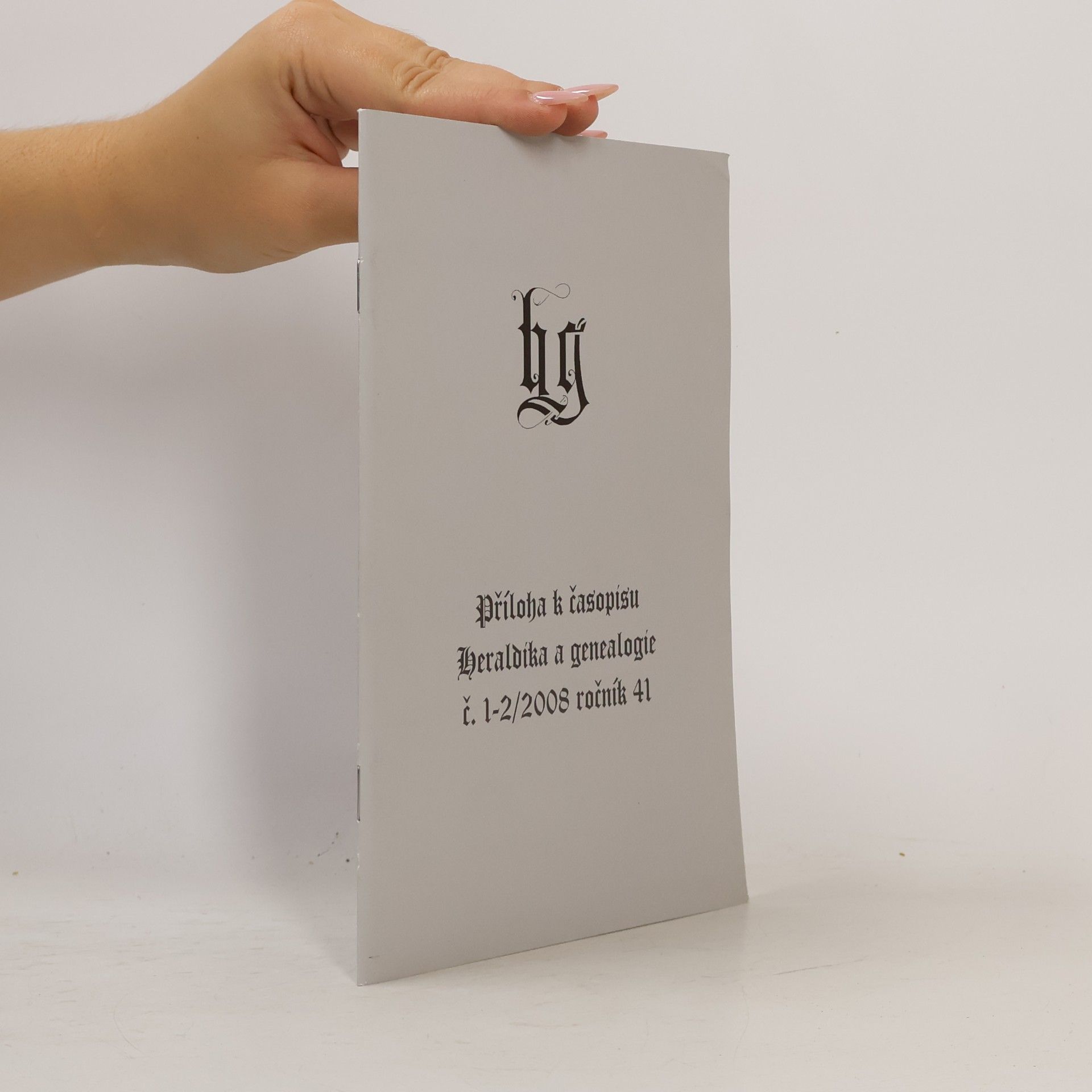 AA.VV. Příloha k časopisu Heraldika a genealogie