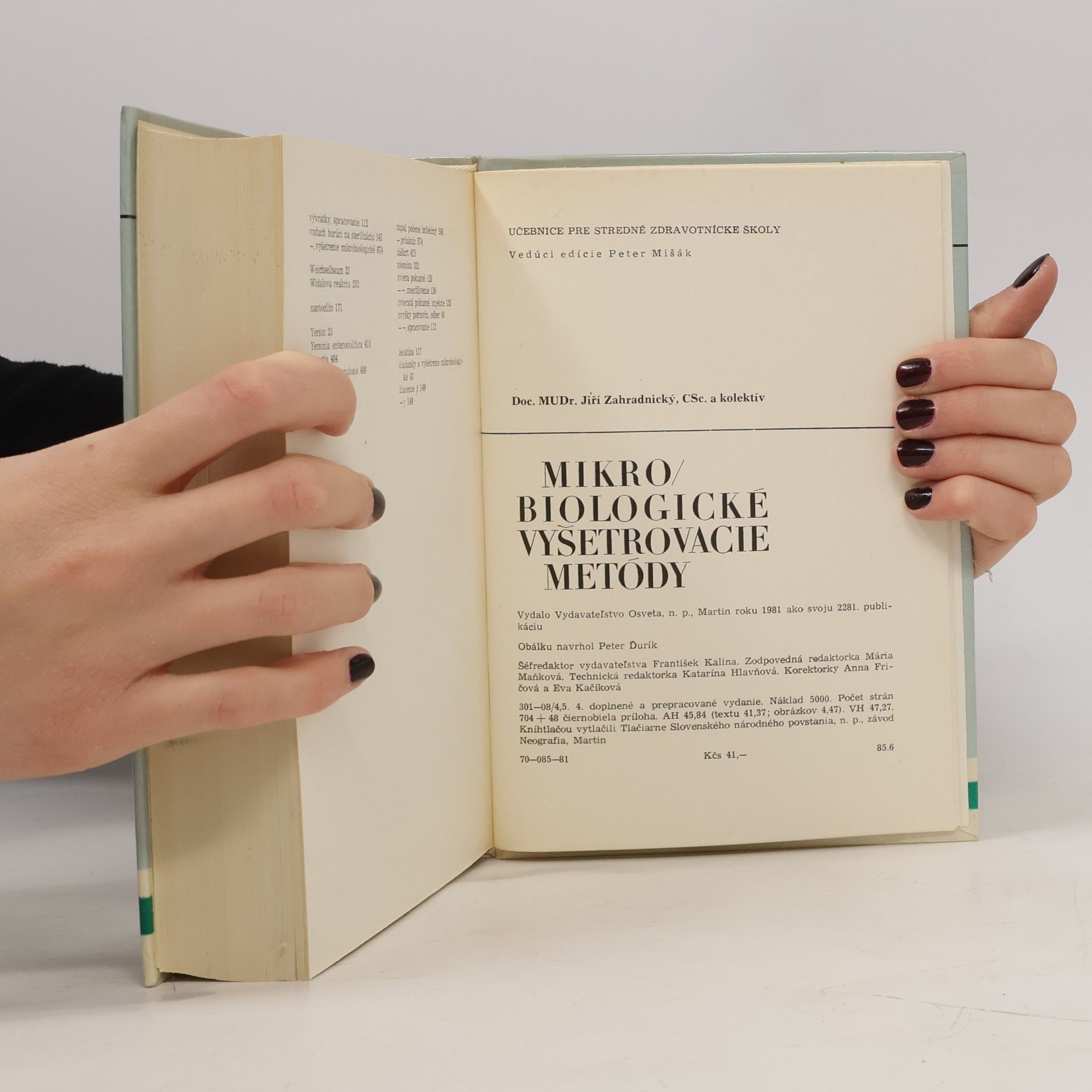 Jiří Zahradnický Mikrobiologické vyšetrovacie metódy
