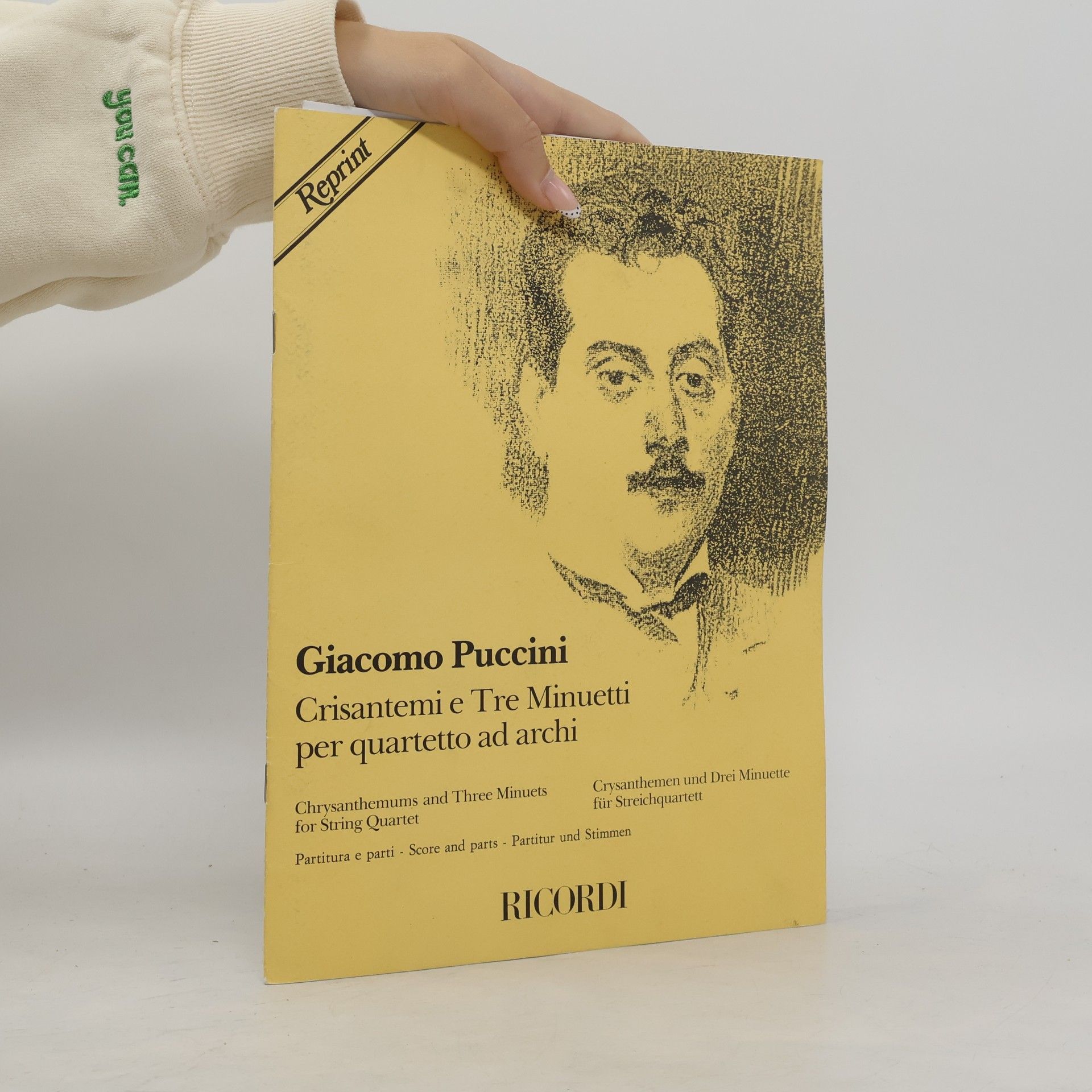 Giacomo Puccini Crisantemi E 3 Minuetti