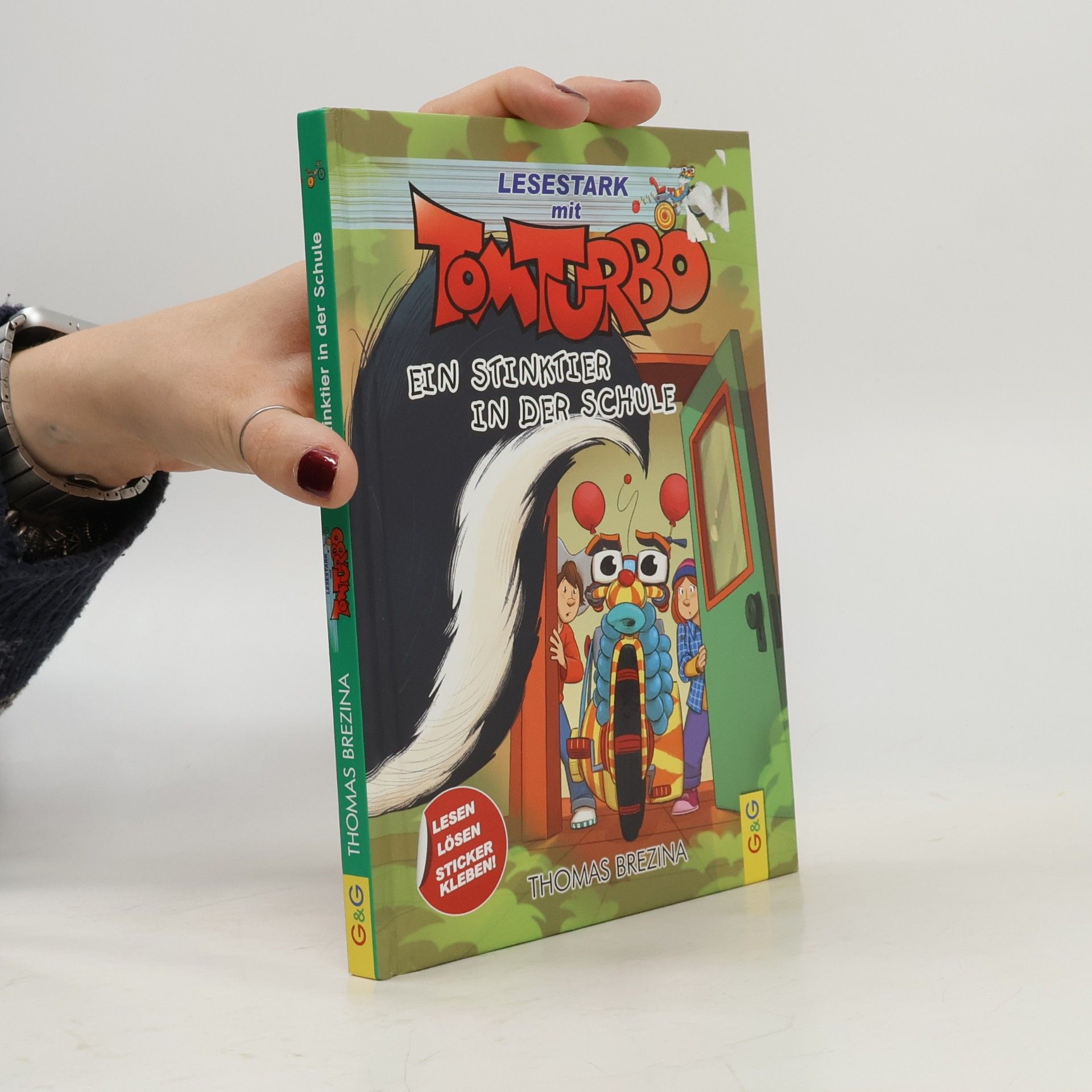 Thomas Brezina Tom Turbo - Lesestark - Ein Stinktier in der Schule