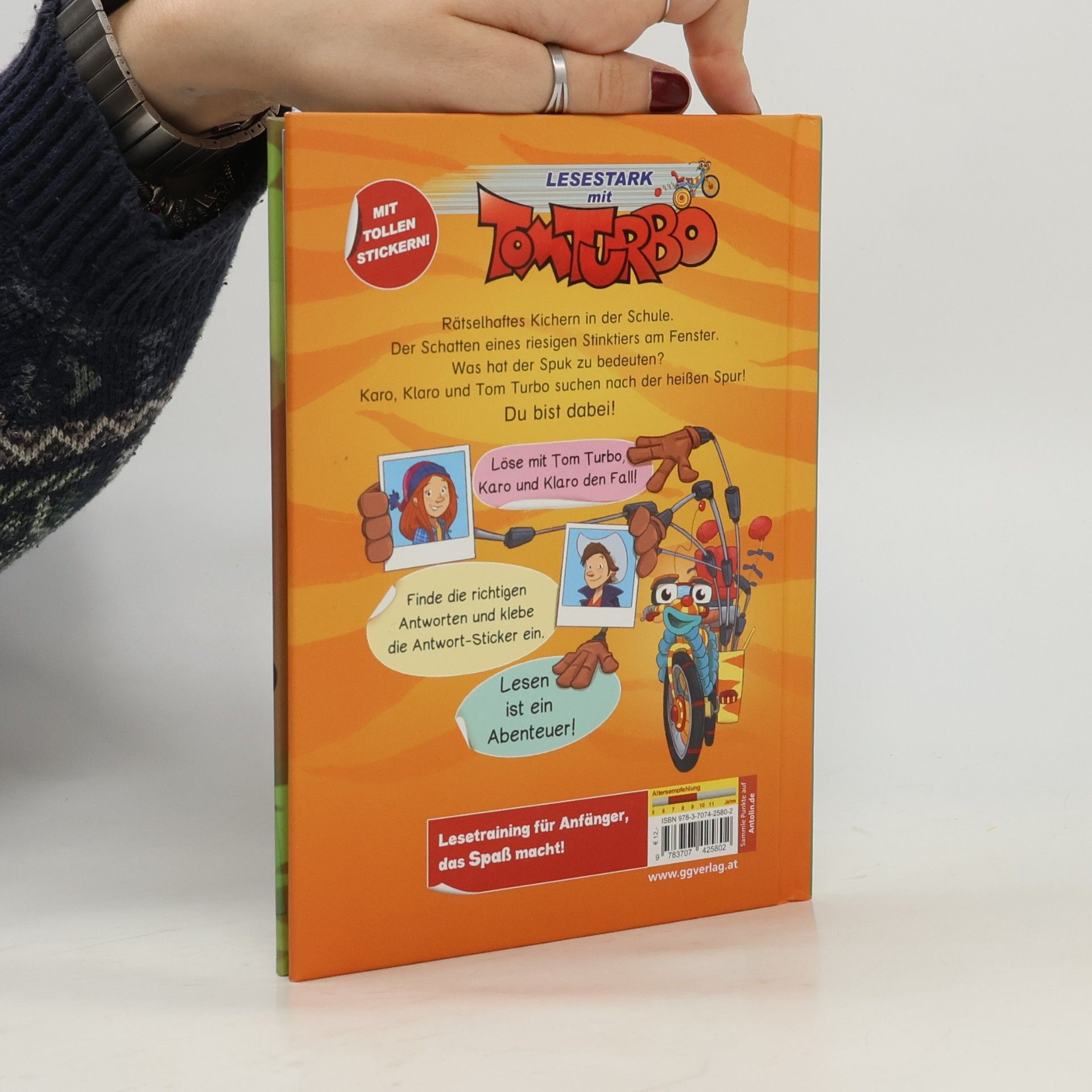 Thomas Brezina Tom Turbo - Lesestark - Ein Stinktier in der Schule