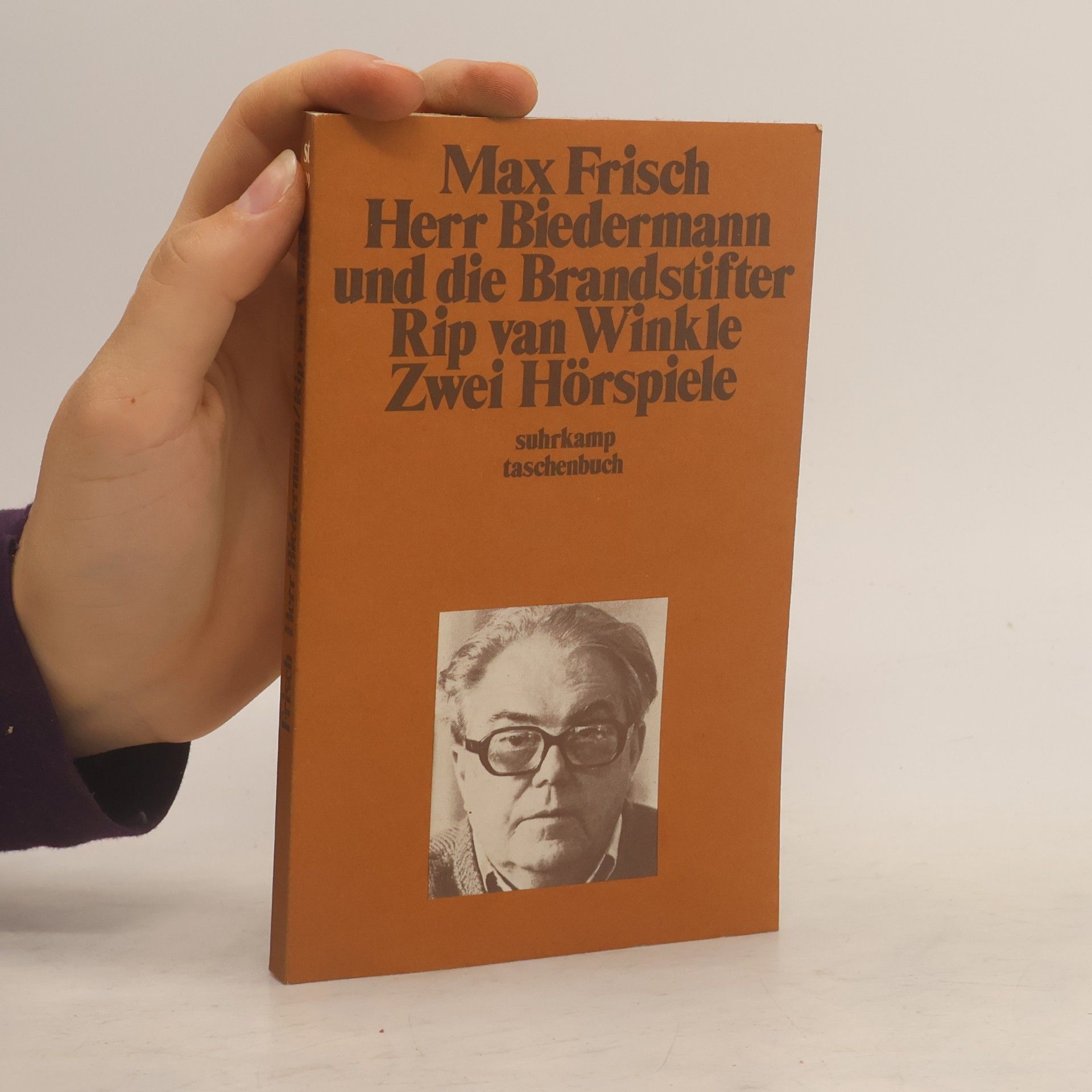Max Frisch Herr Biedermann und die Brandstifter : Rip van Winkle : zwei Hörspiele