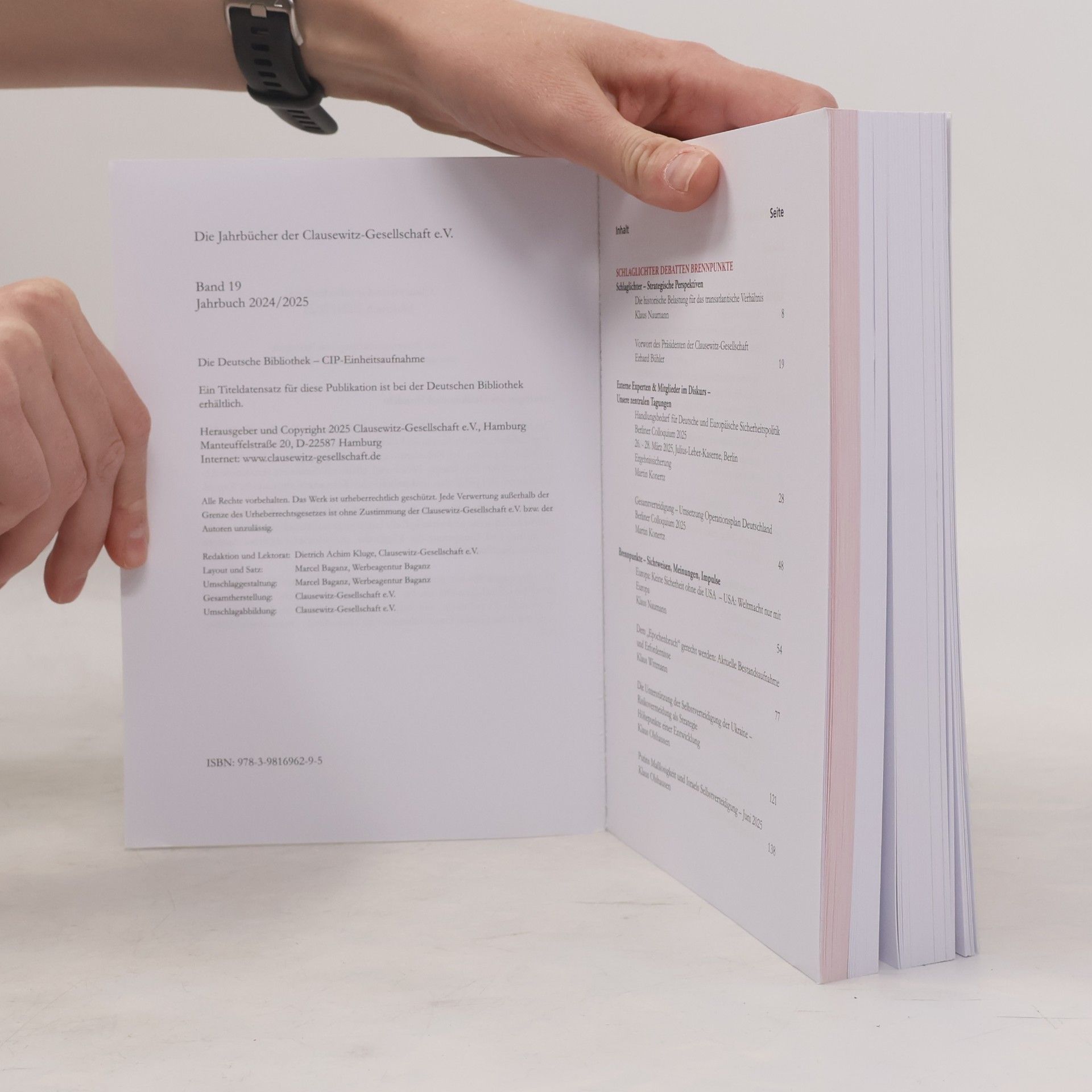 Klaus Naumann Jahrbuch 2024/2025