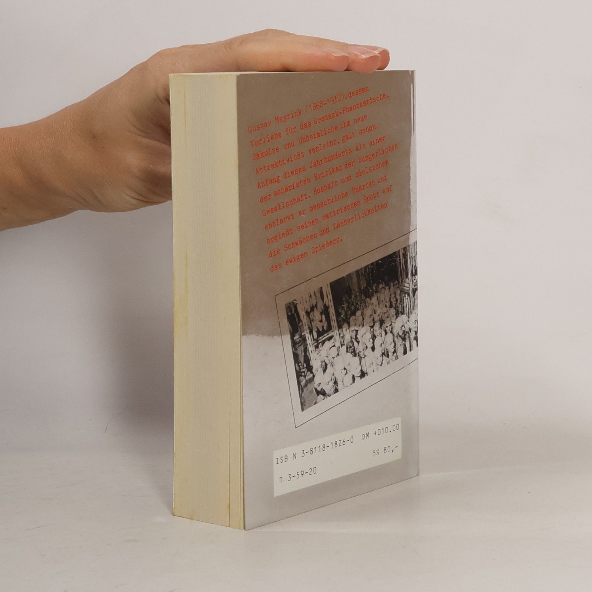 Gustav Meyrink Phantastische Geschichten. Tl.3. Tiergeschichten; Des dtsch. Spießers Wunderhorn