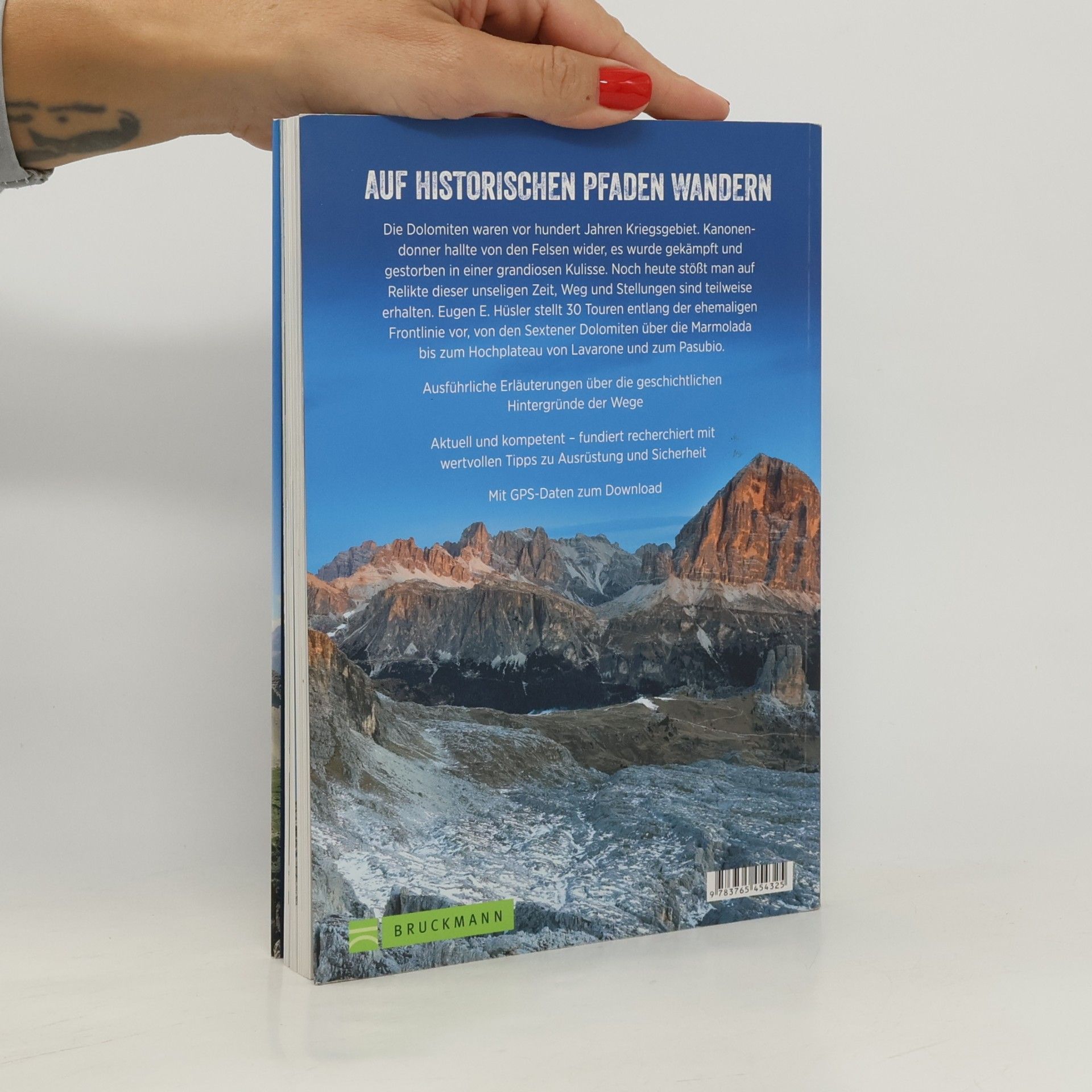 Eugen Eduard Hüsler Auf alten Kriegspfaden durch die Dolomiten