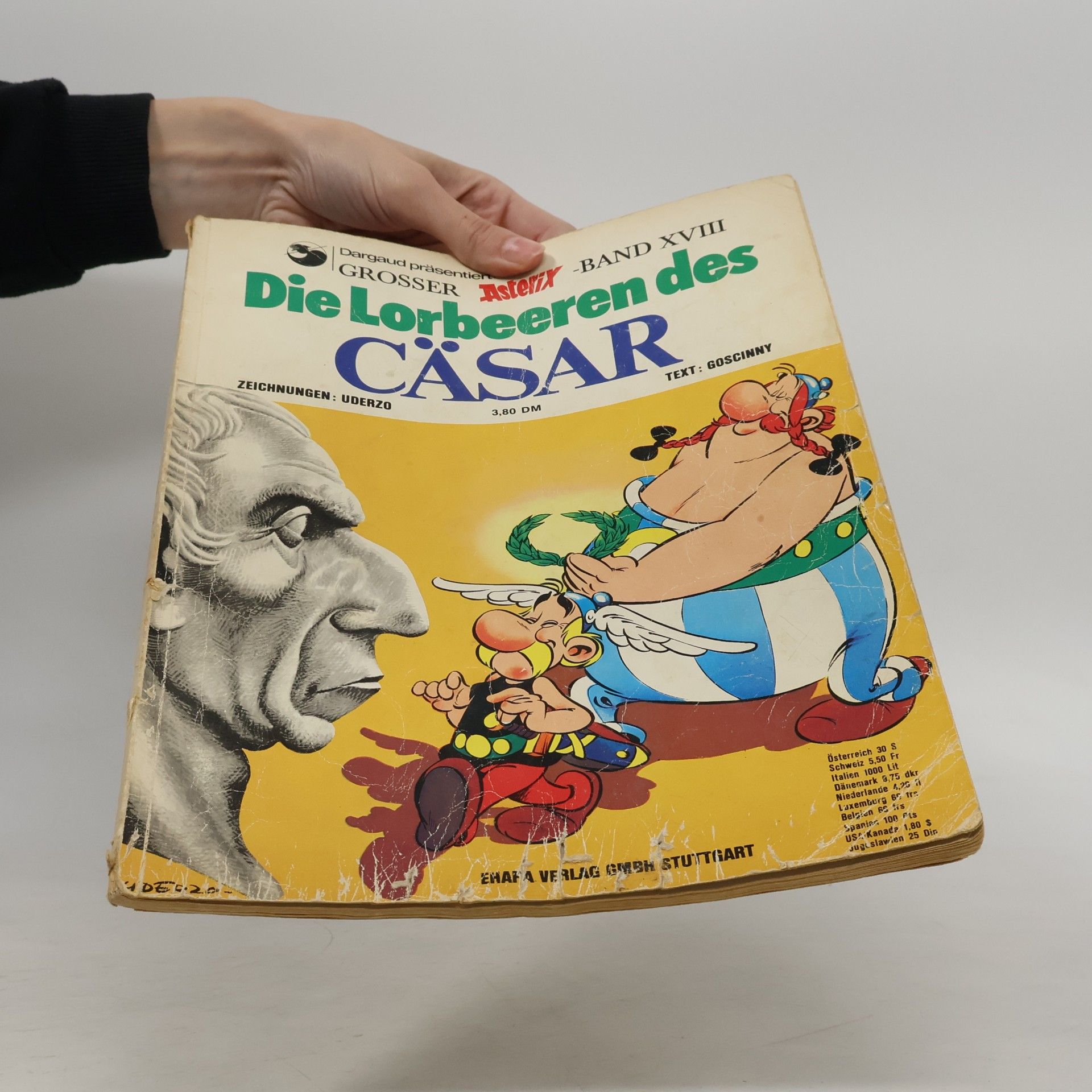 Albert Uderzo Grosser Asterix 18. Die Lorbeeren des Cäsar