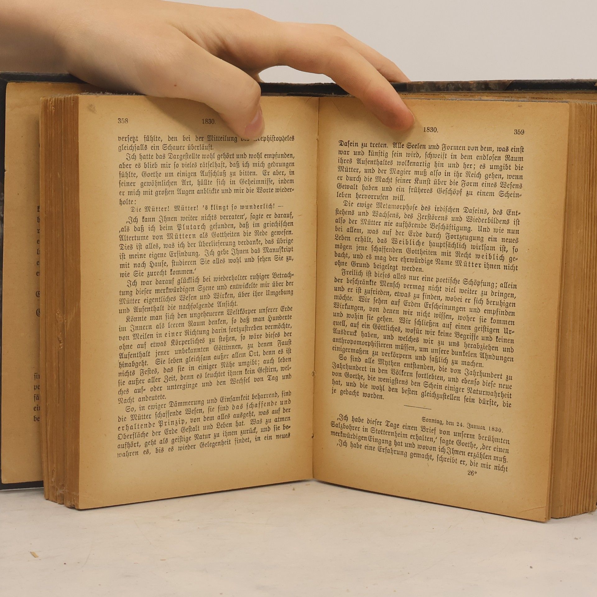 Johann Peter Eckermann Gespräche mit Goethe in den lezten Jahren seines Lebens