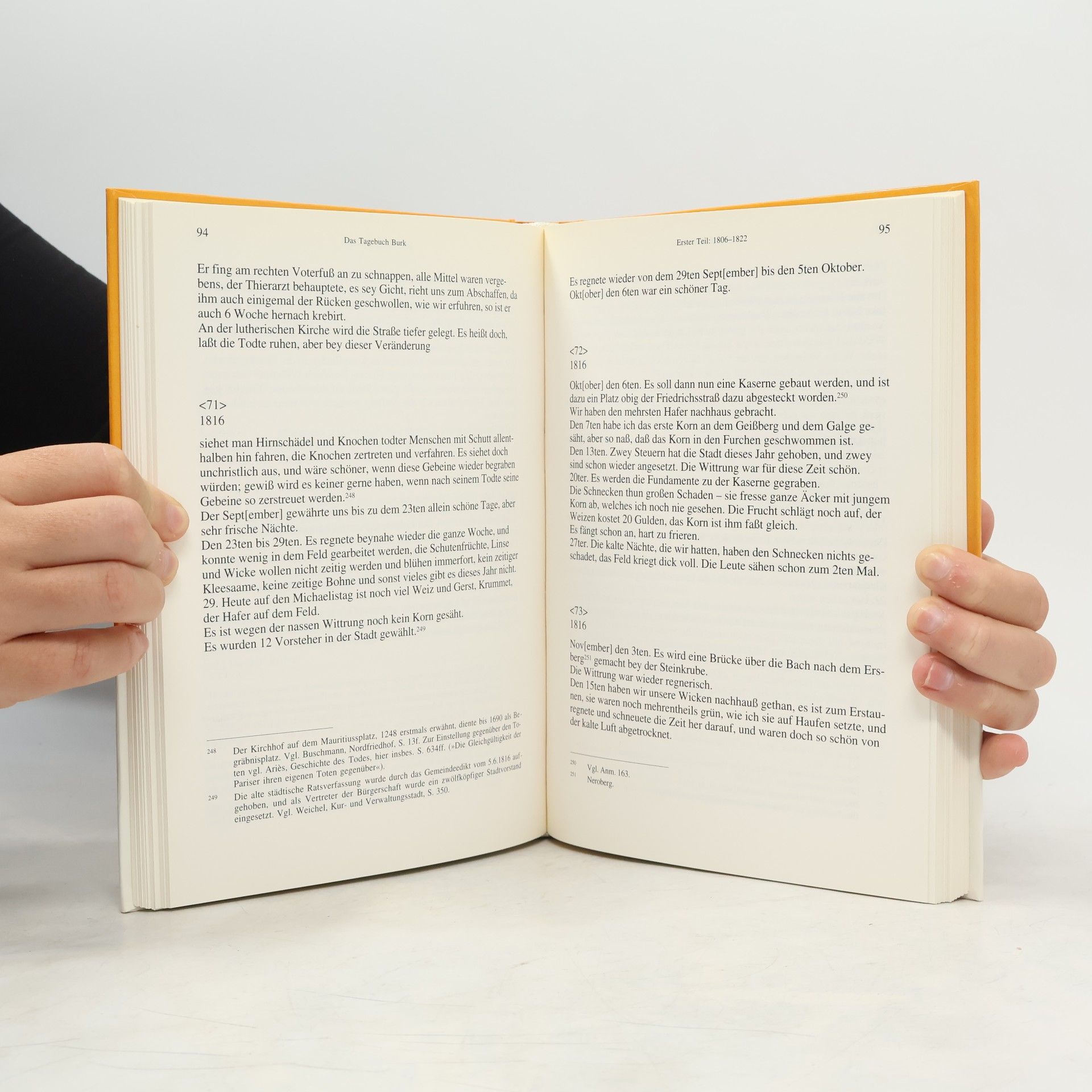Friedrich Ludwig Burk Schriften des Stadtarchivs Wiesbaden - 2: Das Tagebuch des Friedrich Ludwig Burk