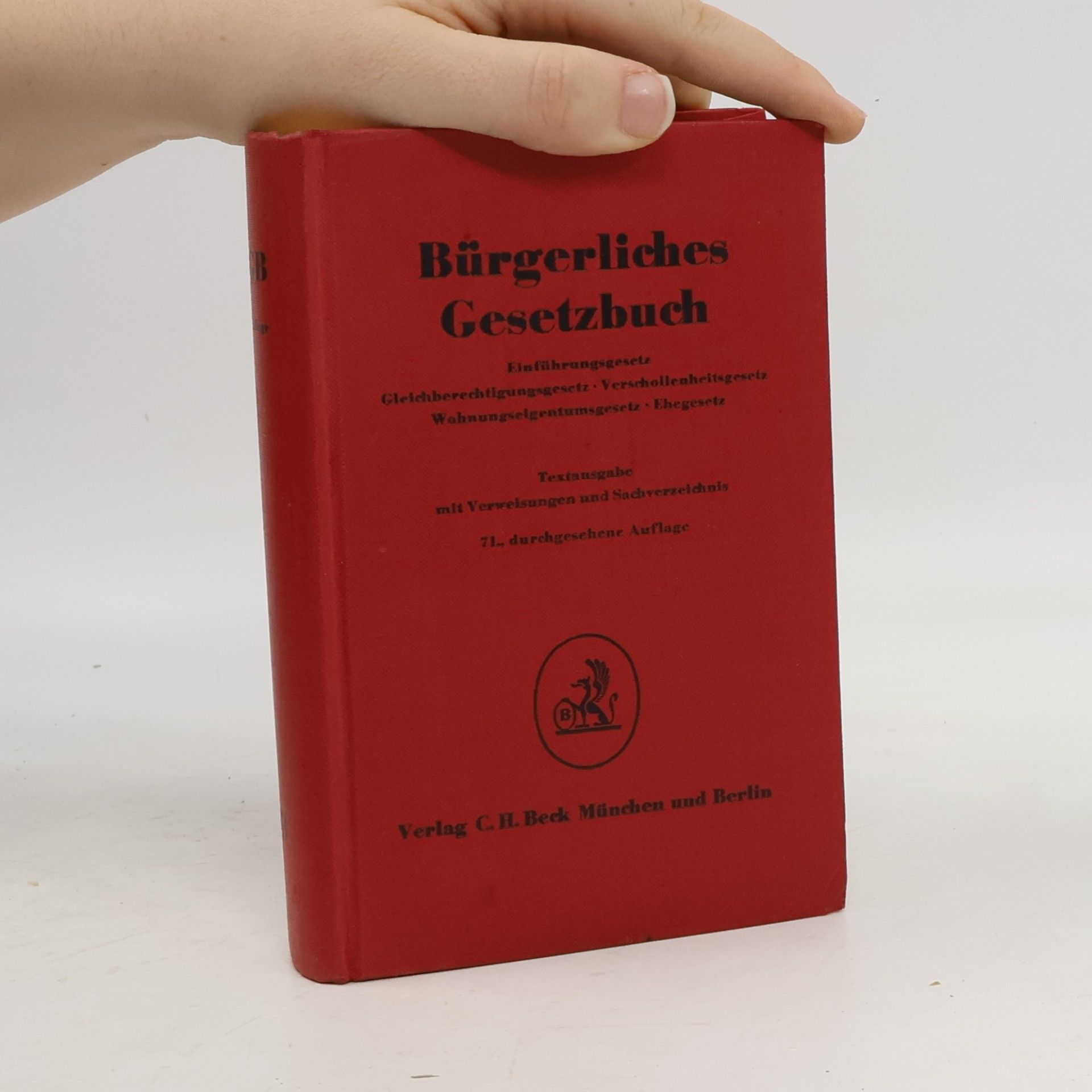 Autorenkollektiv Bürgerliches Gesetzbuch