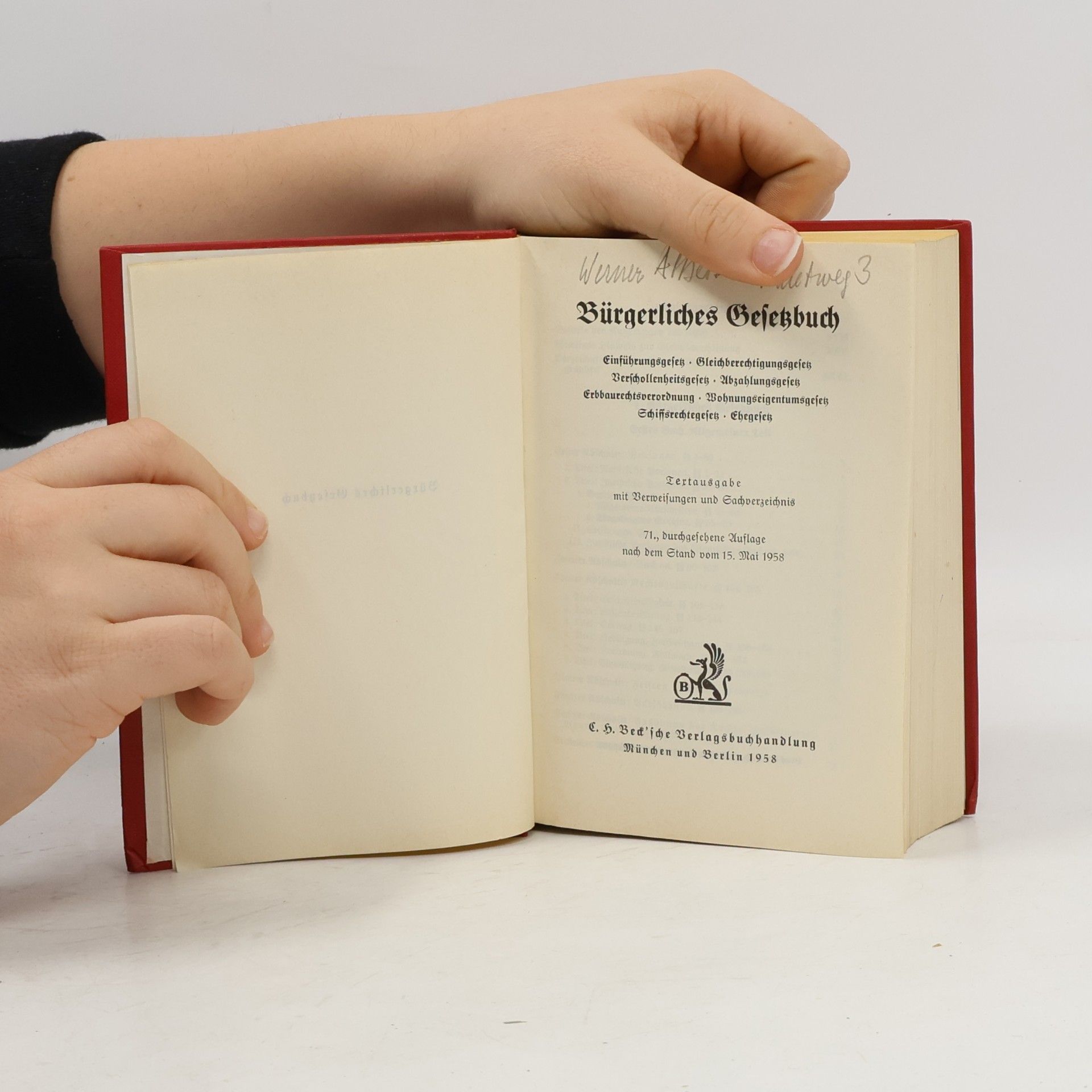 Autorenkollektiv Bürgerliches Gesetzbuch