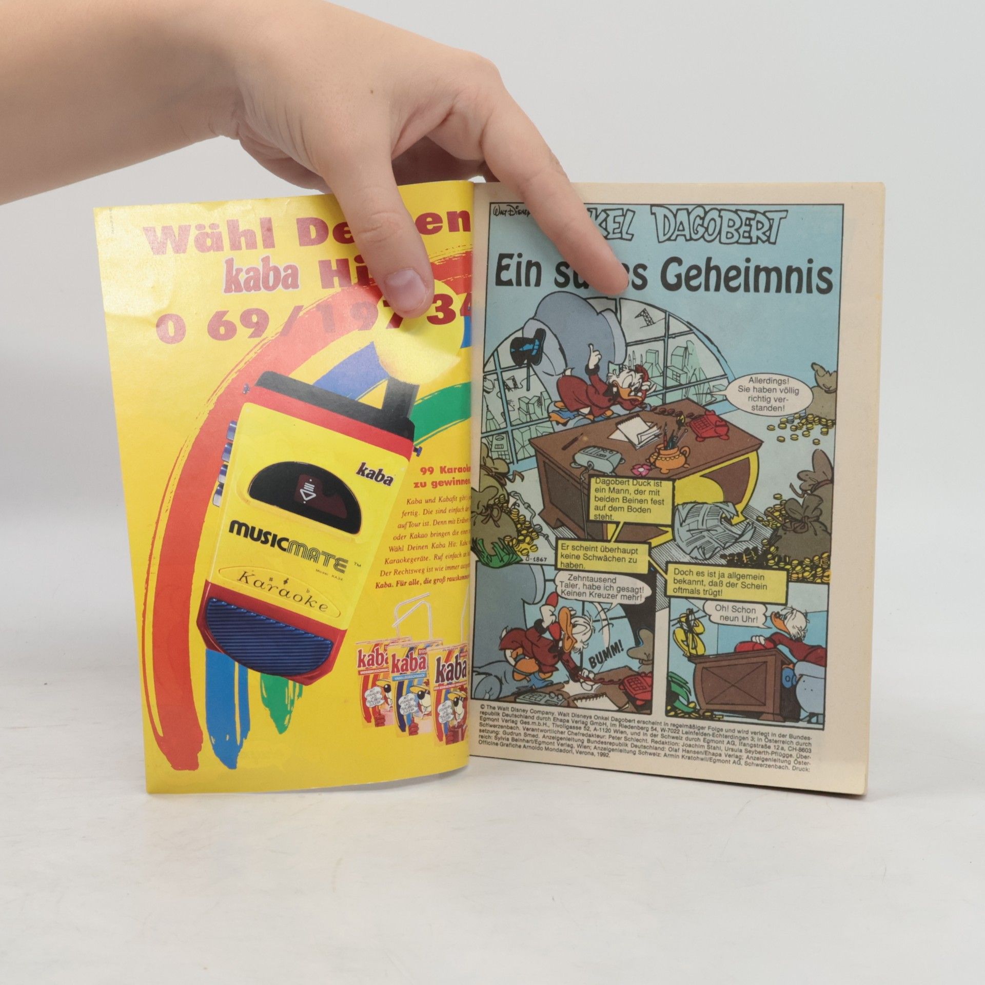 Kolektiv autorů Onkel Dagobert Nr. 63