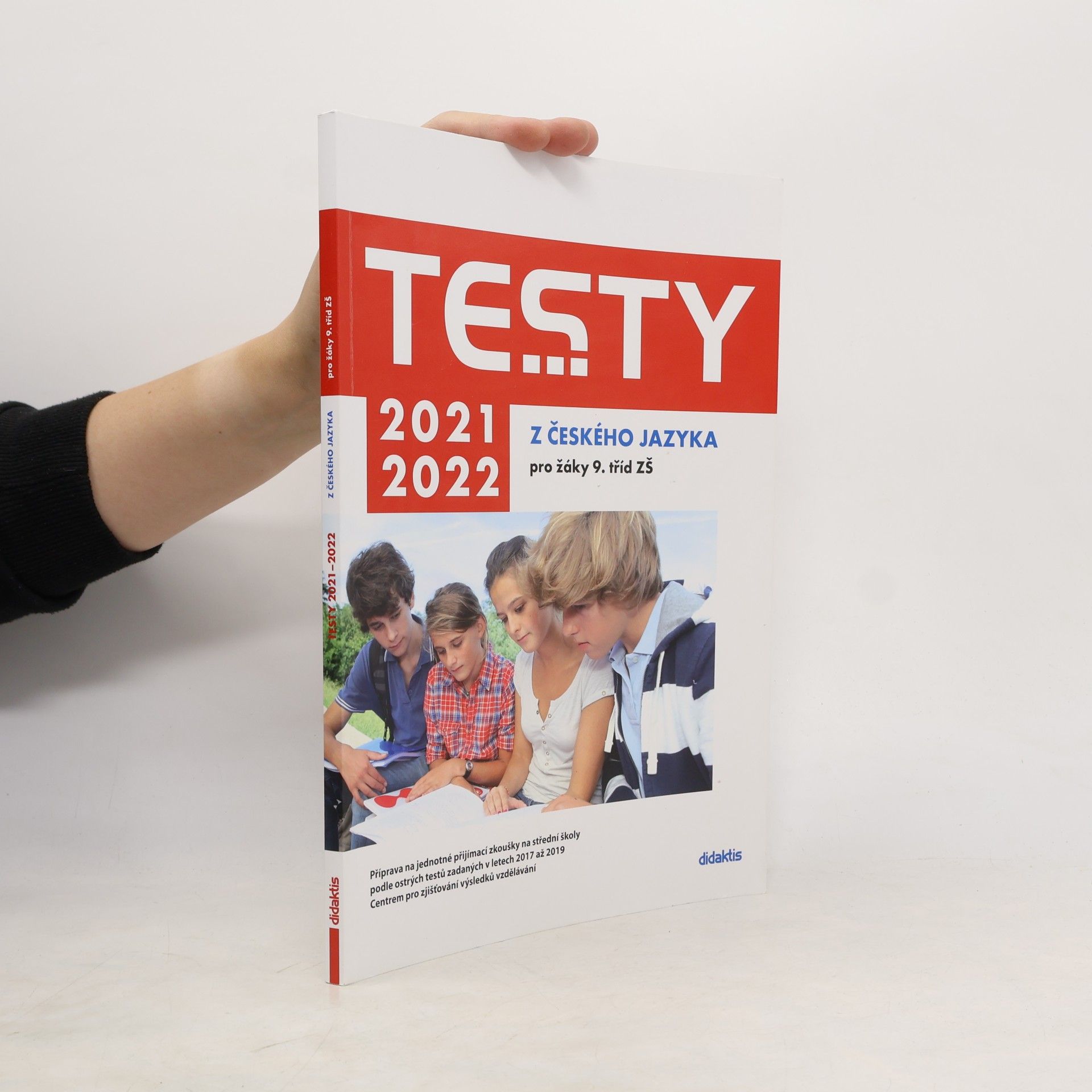Kolektiv autorů Testy z českého jazyka pro žáky 9. tříd ZŠ 2021/2022